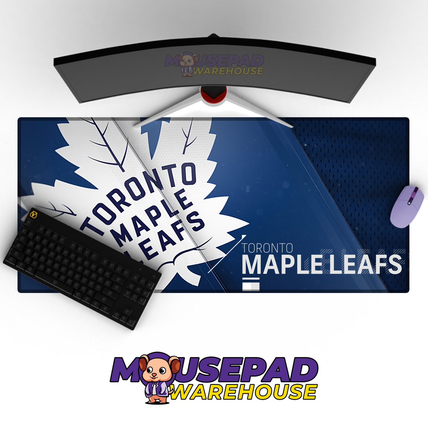 Toronto Maple Leafs V11 Mousepad Deskmat Mockup