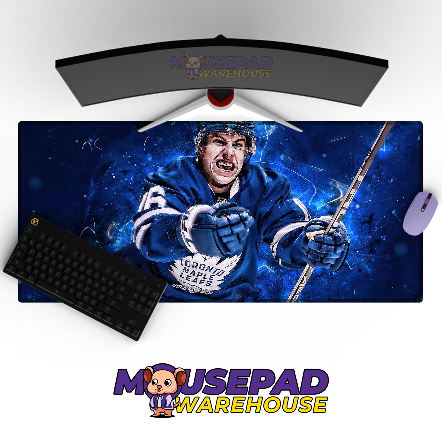 Toronto Maple Leafs V14 Mousepad Deskmat Mockup