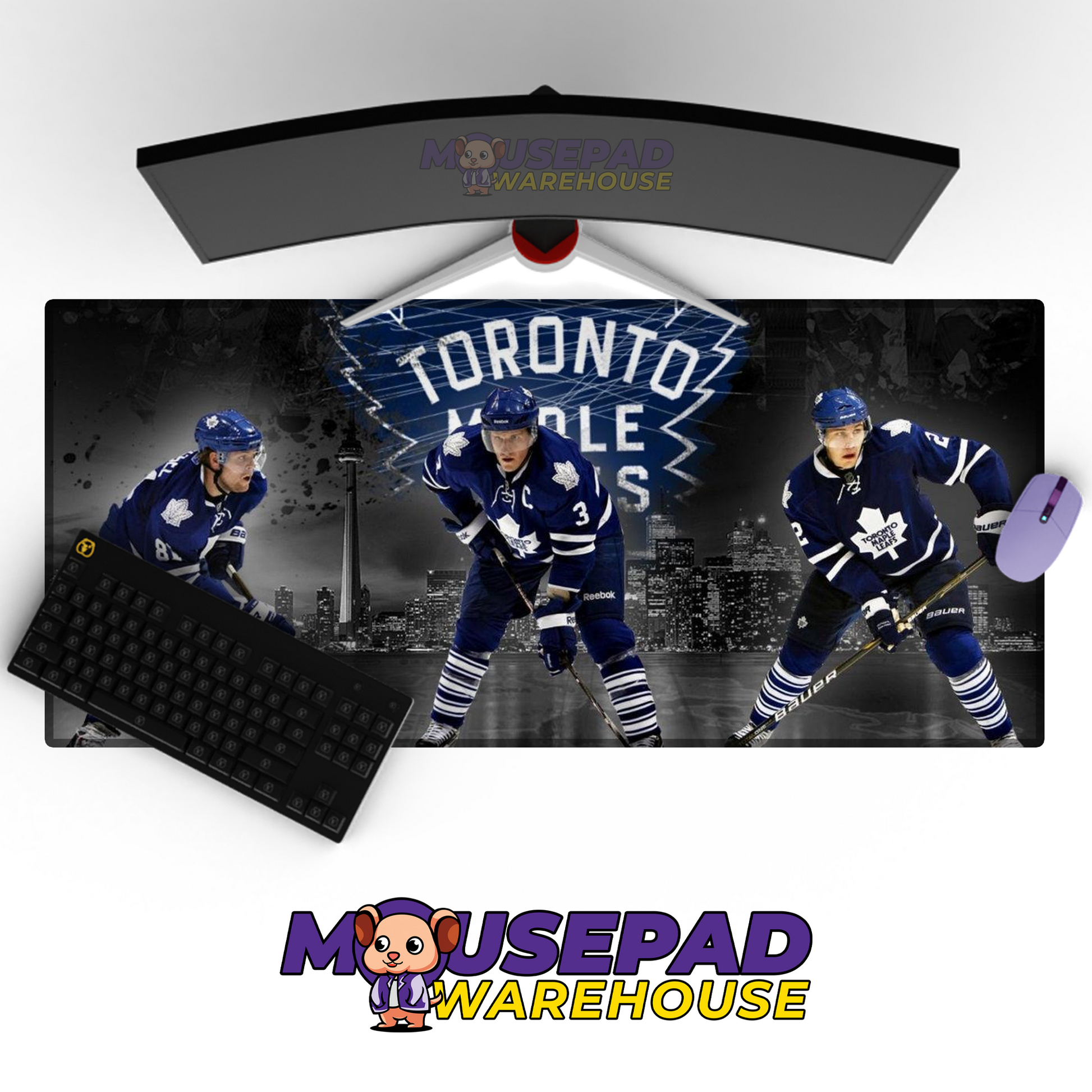 Toronto Maple Leafs V21 Mousepad Deskmat Mockup
