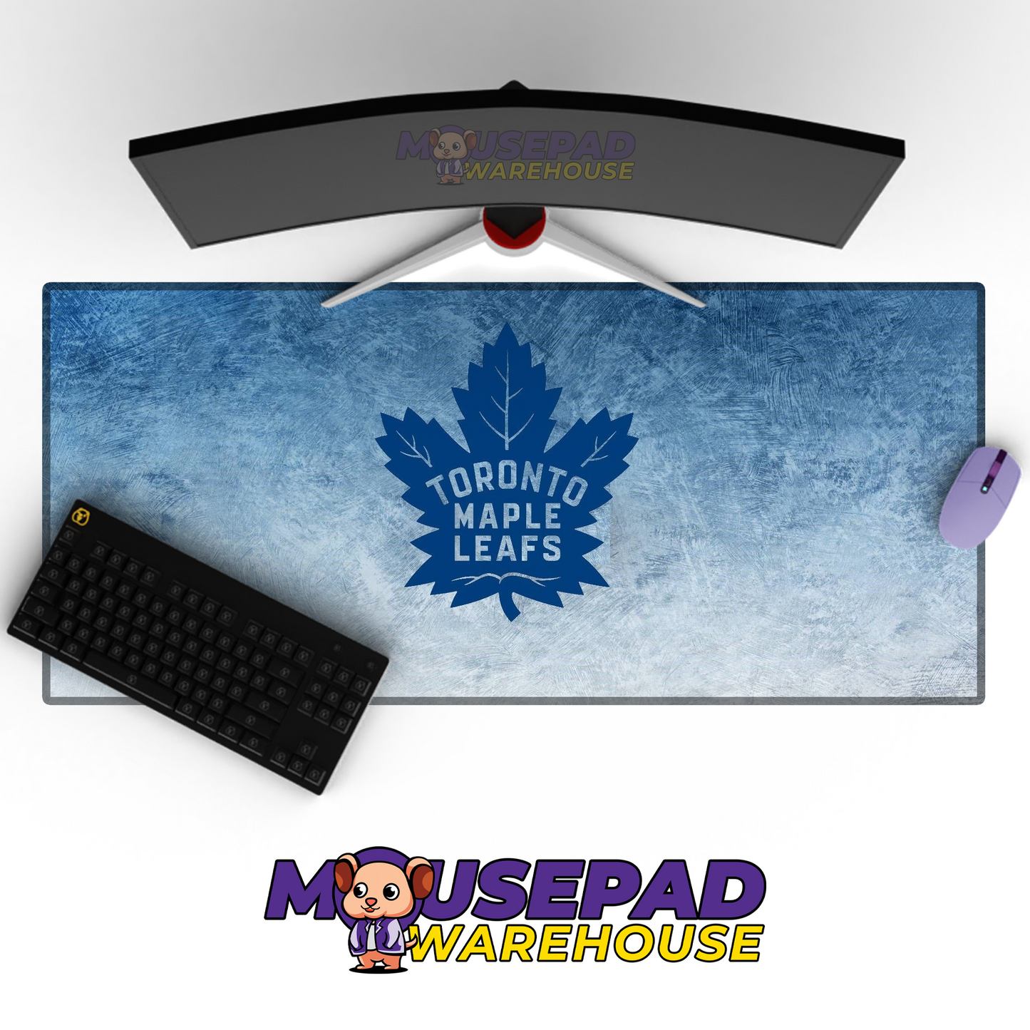 Toronto Maple Leafs V23 Mousepad Deskmat Mockup