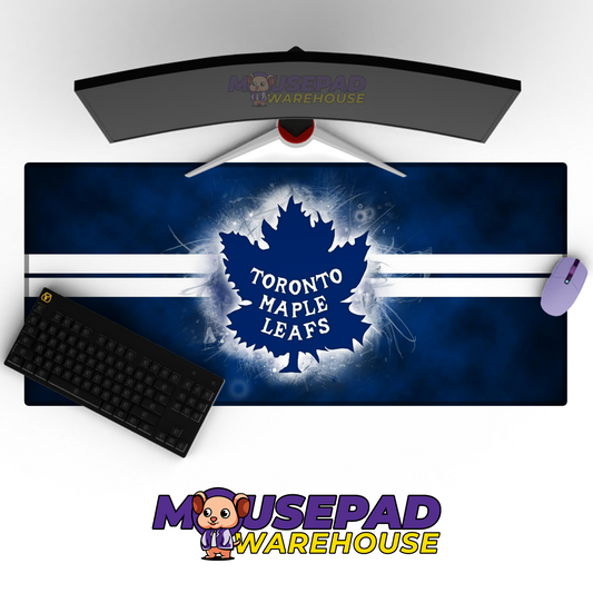 Toronto Maple Leafs V2 Mousepad Deskmat Mockup