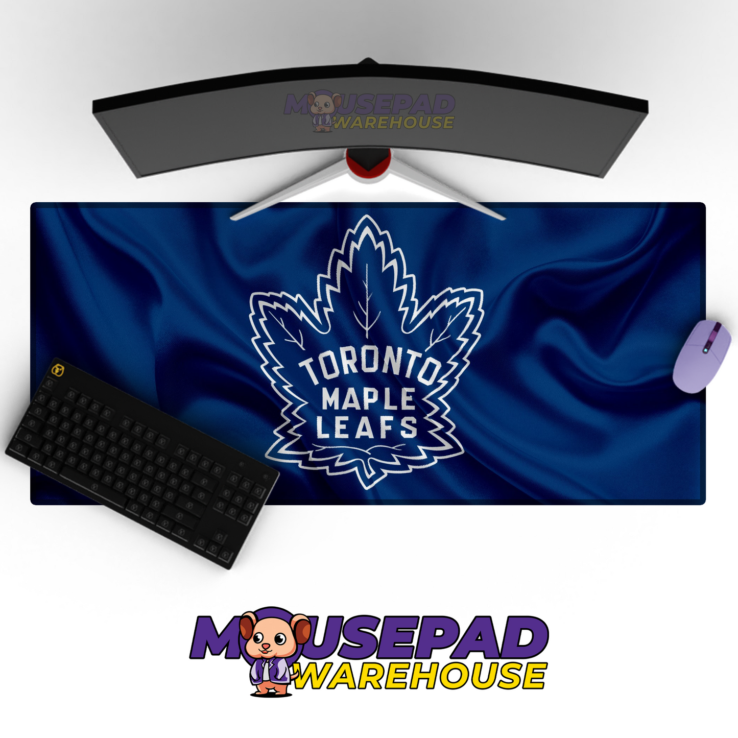 Toronto Maple Leafs V7 Mousepad Deskmat Mockup