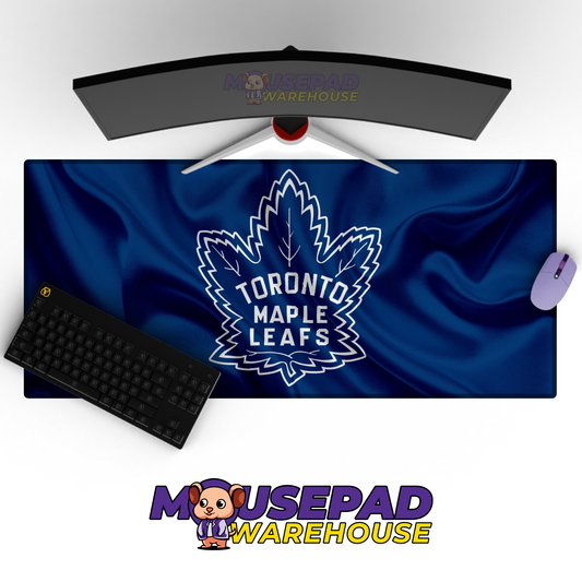 Toronto Maple Leafs V7 Mousepad Deskmat Mockup
