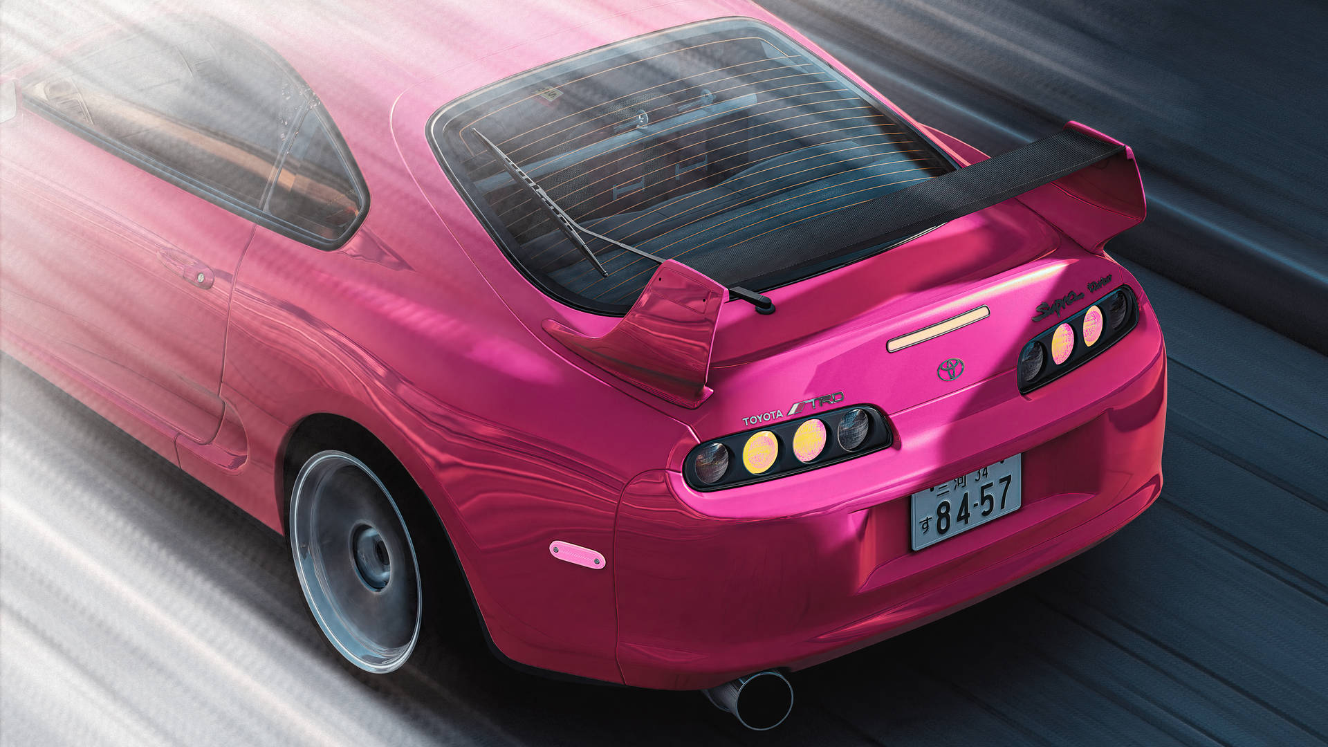 Toyota Supra V12 Mousepad