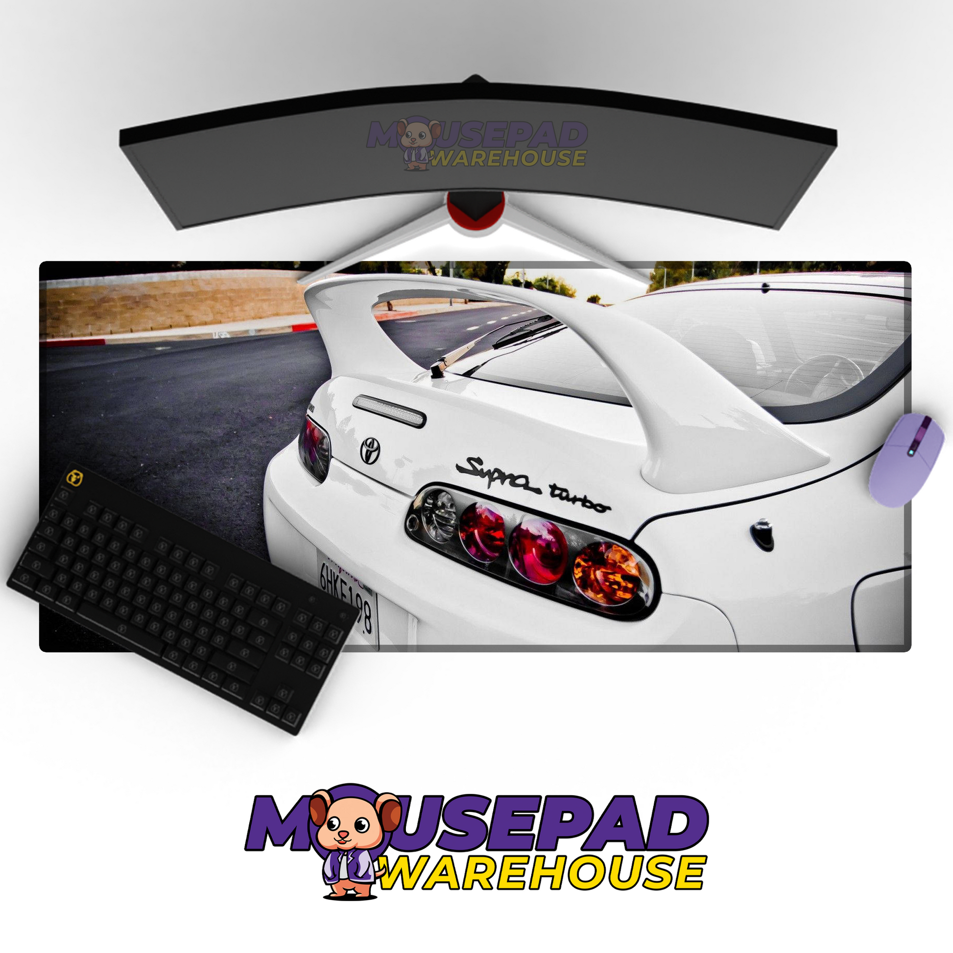 Toyota Supra V14 Mousepad Mockup
