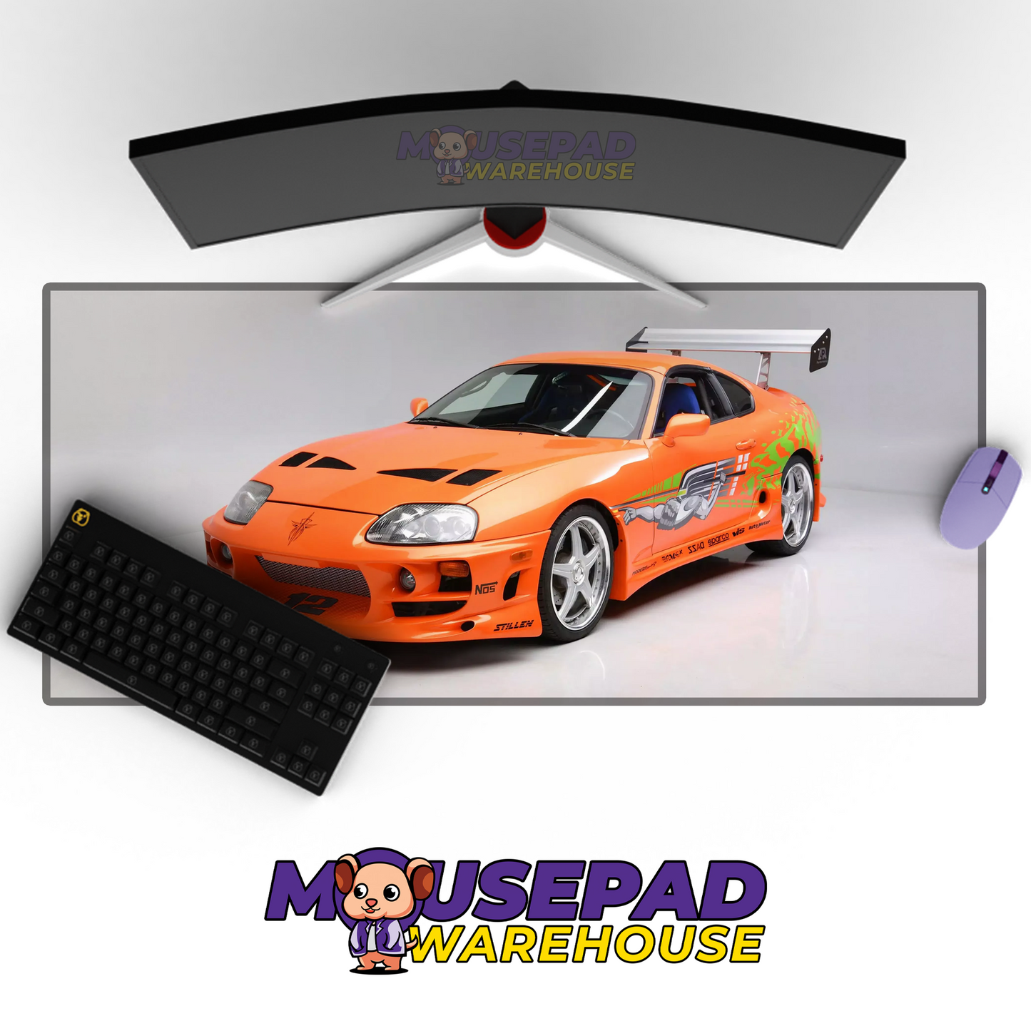 Toyota Supra V1 Mousepad Mockup