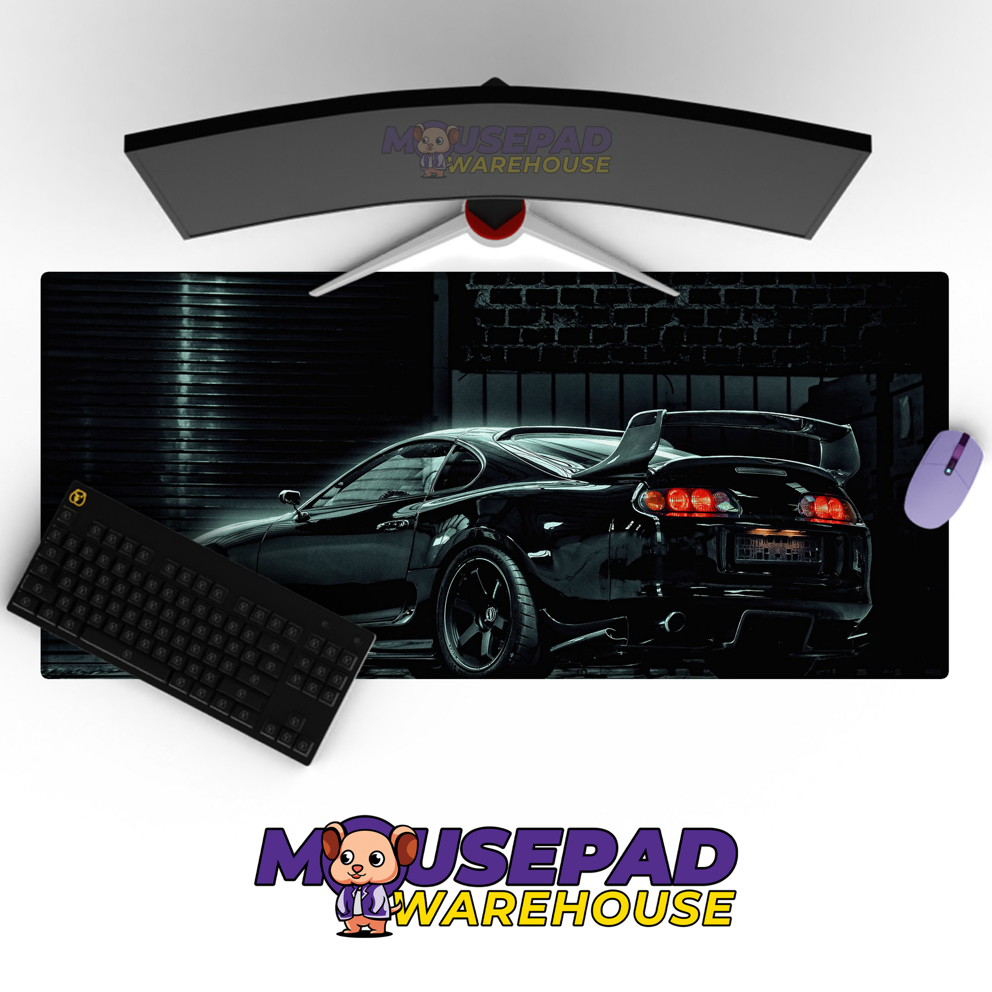 Toyota Supra V23 Mousepad Mockup