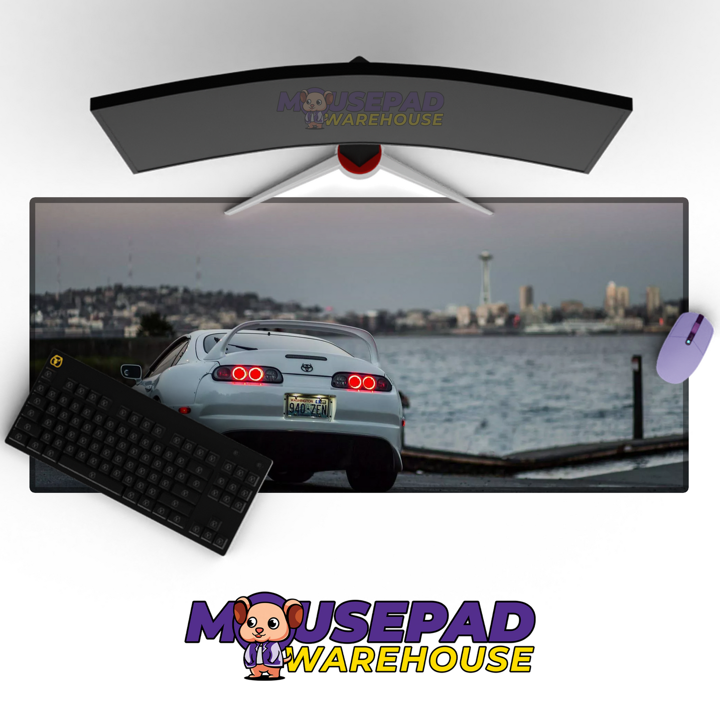 Toyota Supra V26 Mousepad Mockup