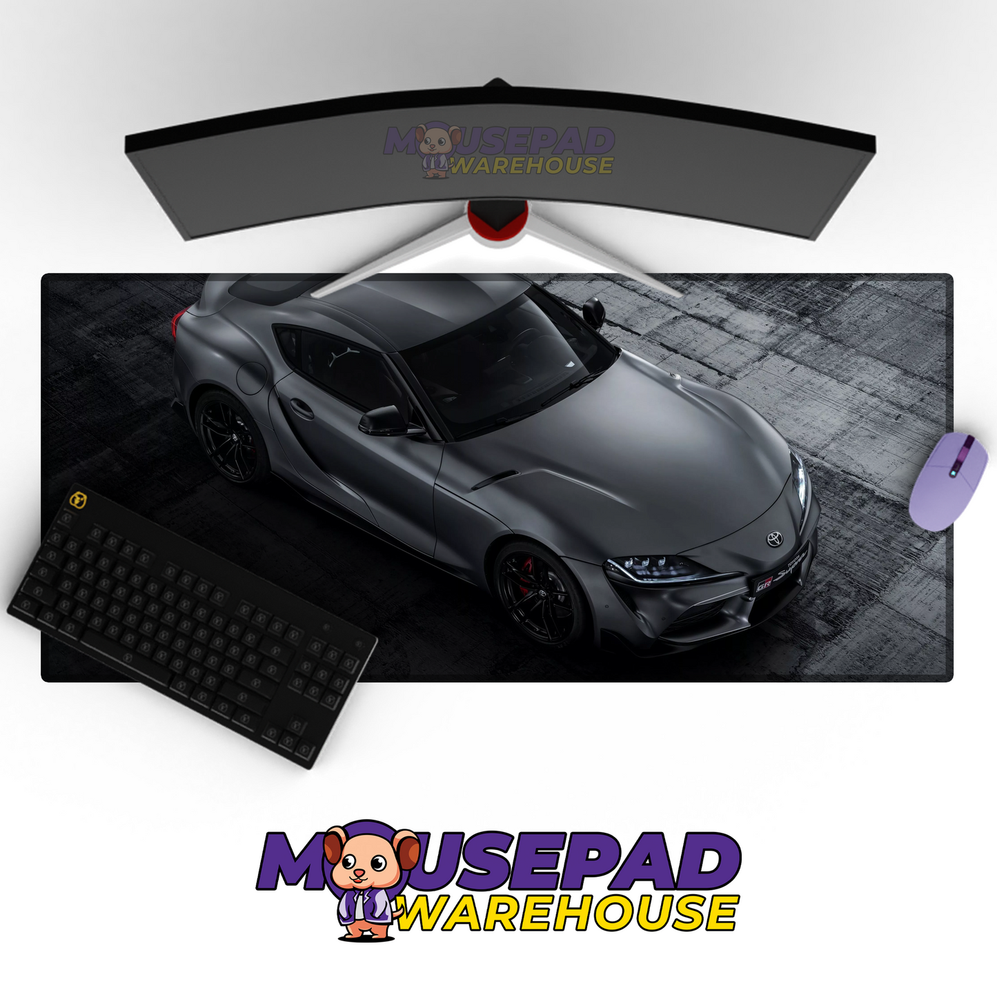 Toyota Supra V35 Mousepad Mockup