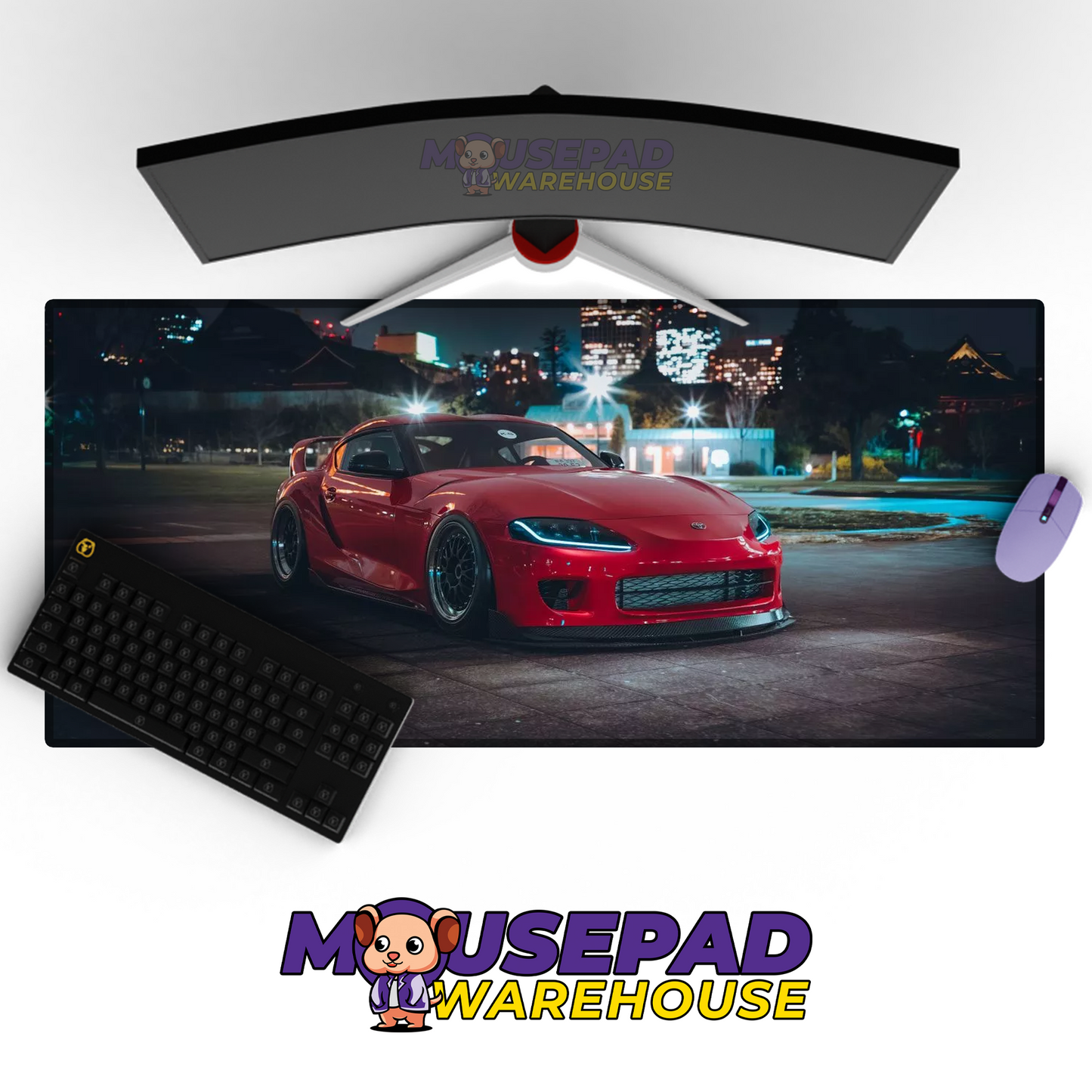 Toyota Supra V36 Mousepad Mockup