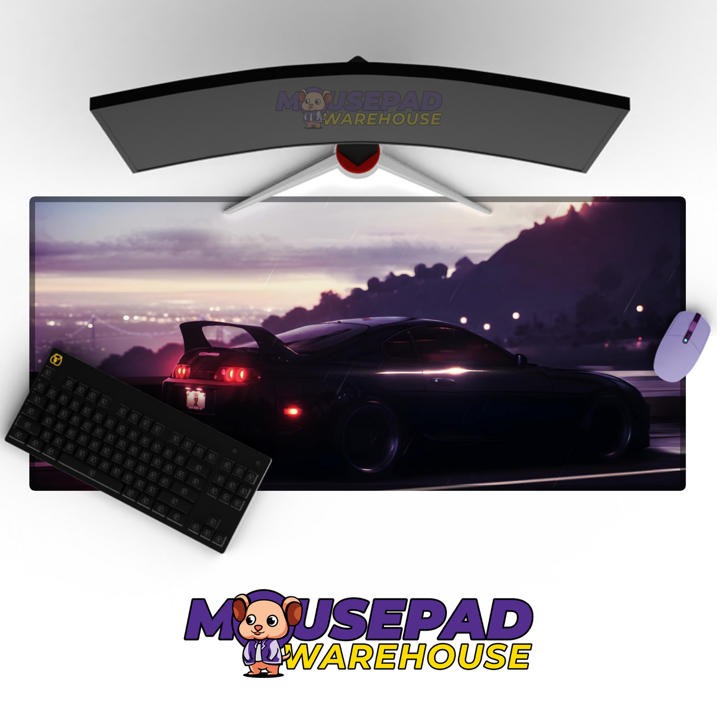 Toyota Supra V42 Mousepad Mockup