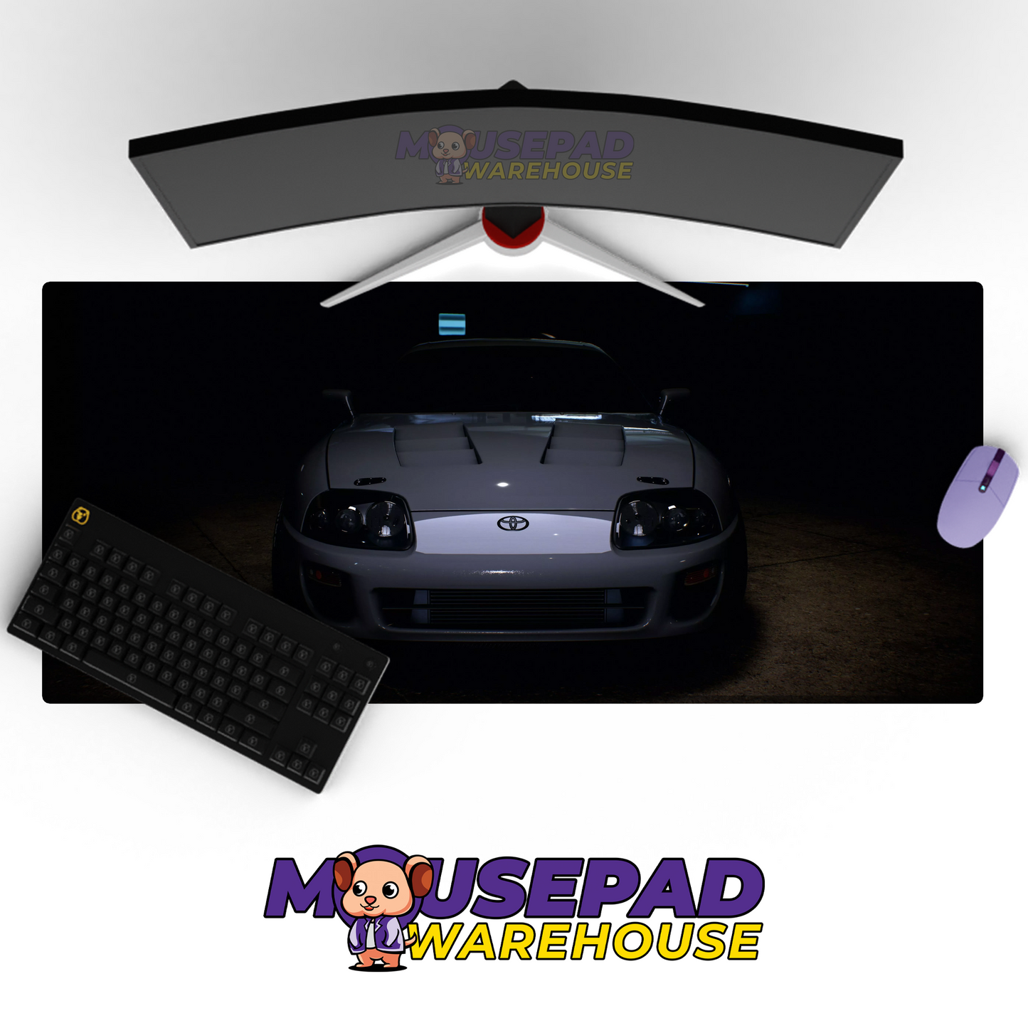 Toyota Supra V47 Mousepad Mockup