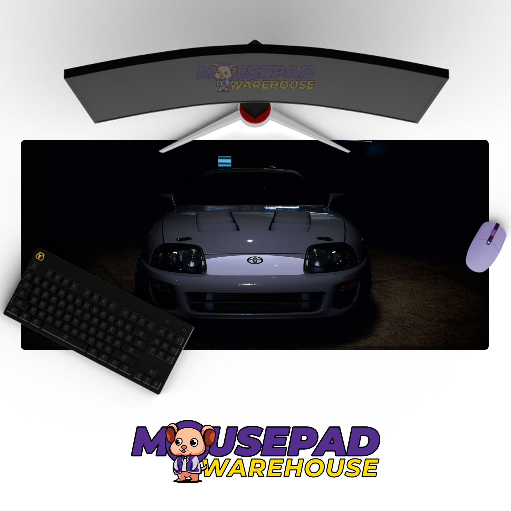 Toyota Supra V47 Mousepad Mockup