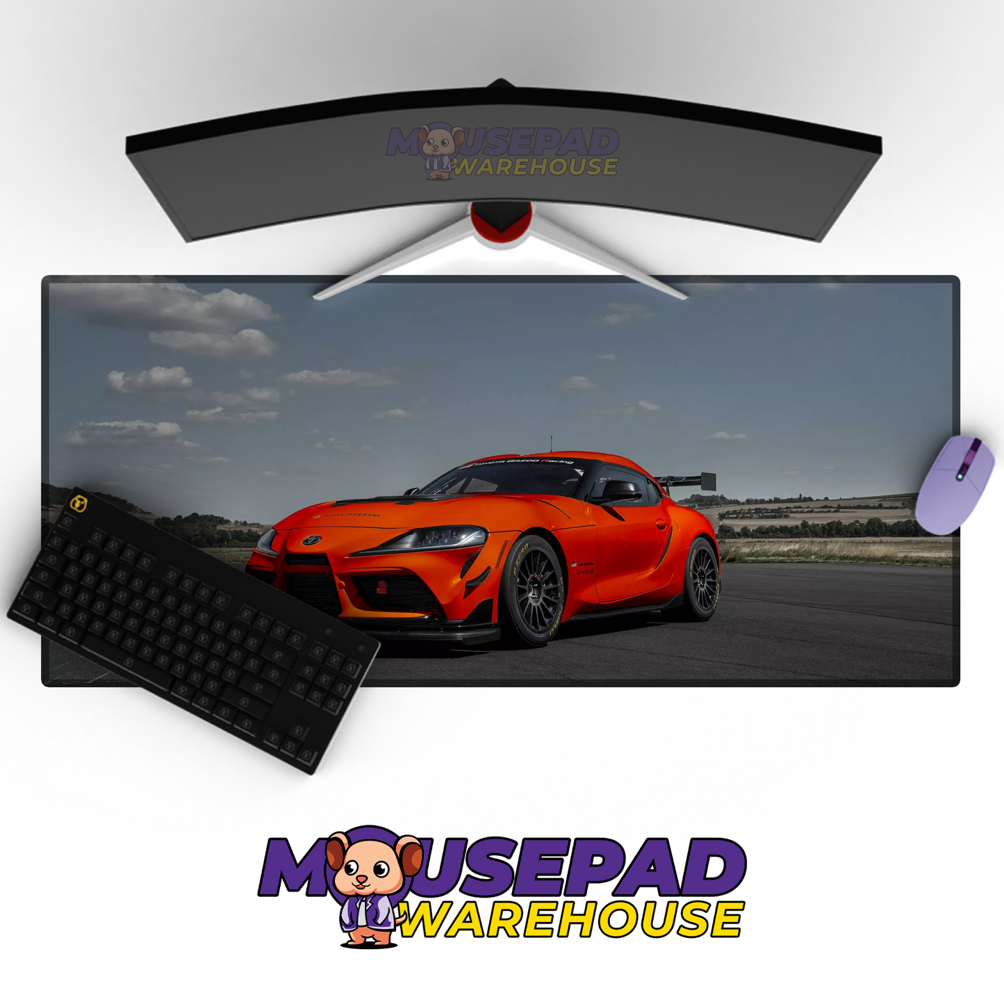 Toyota Supra V50 Mousepad Mockup