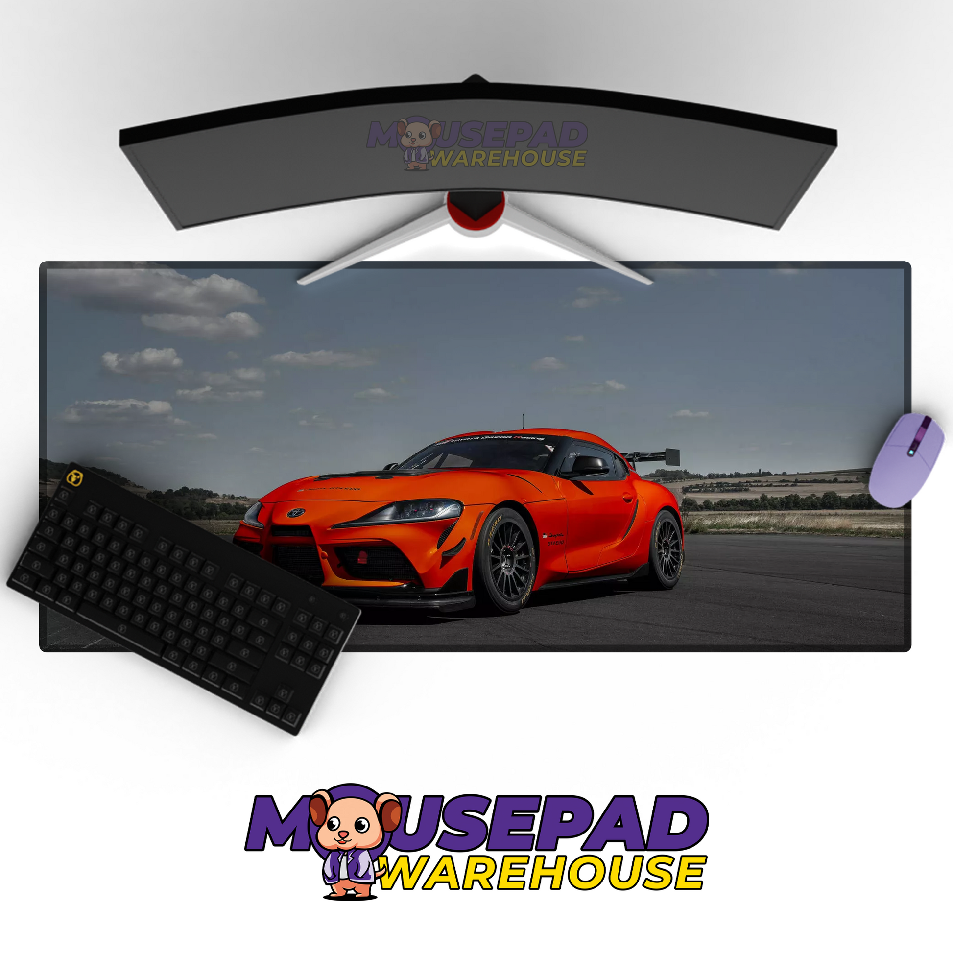 Toyota Supra V50 Mousepad Mockup