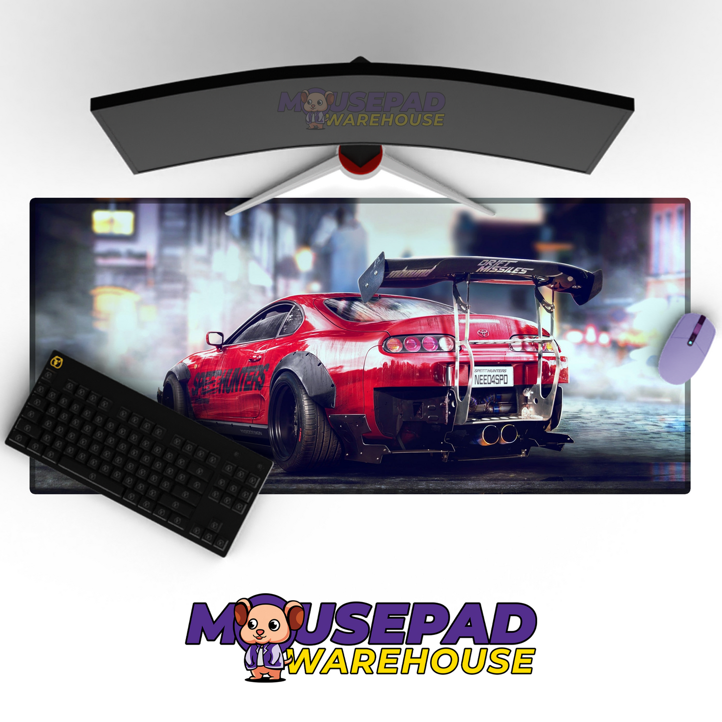 Toyota Supra V51 Mousepad Mockup