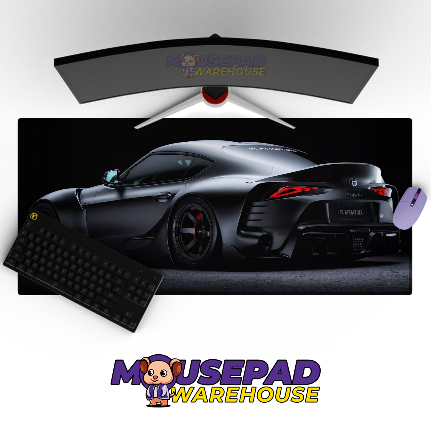 Toyota Supra V54 Mousepad Mockup