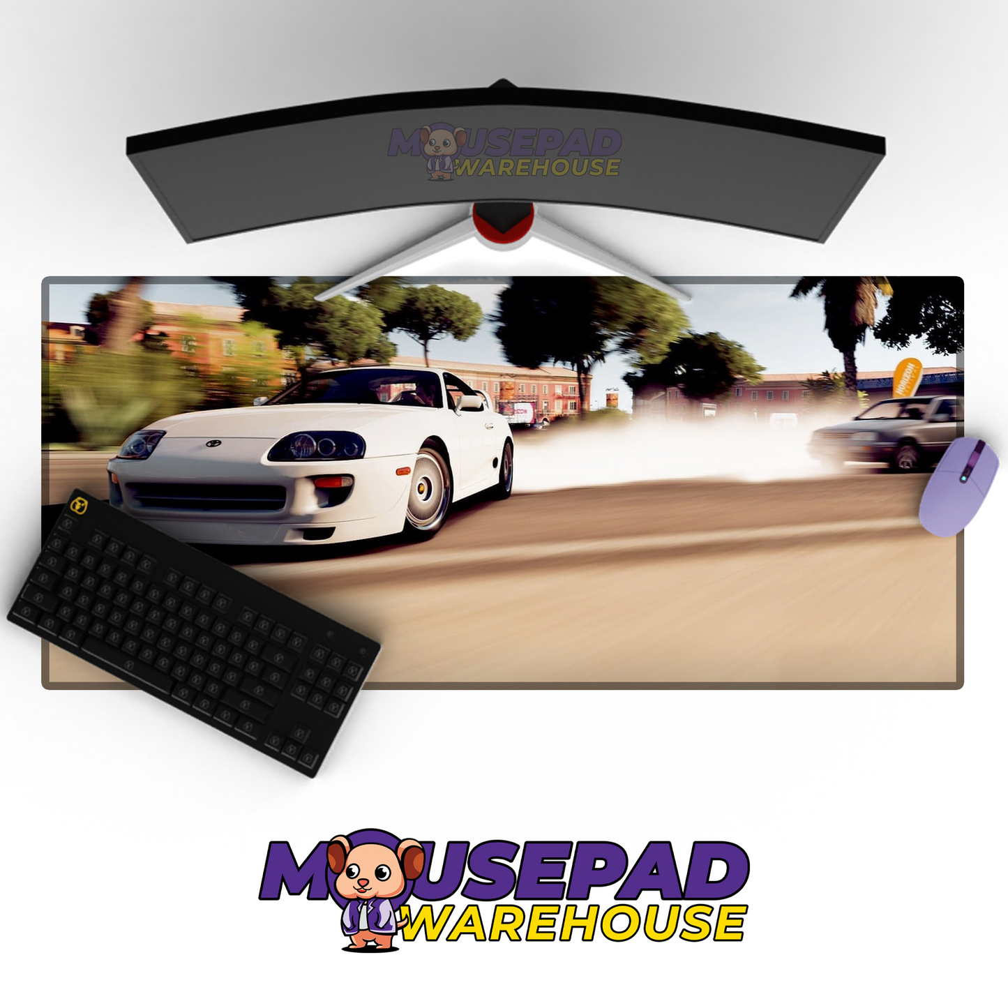 Toyota Supra V5 Mousepad Mockup