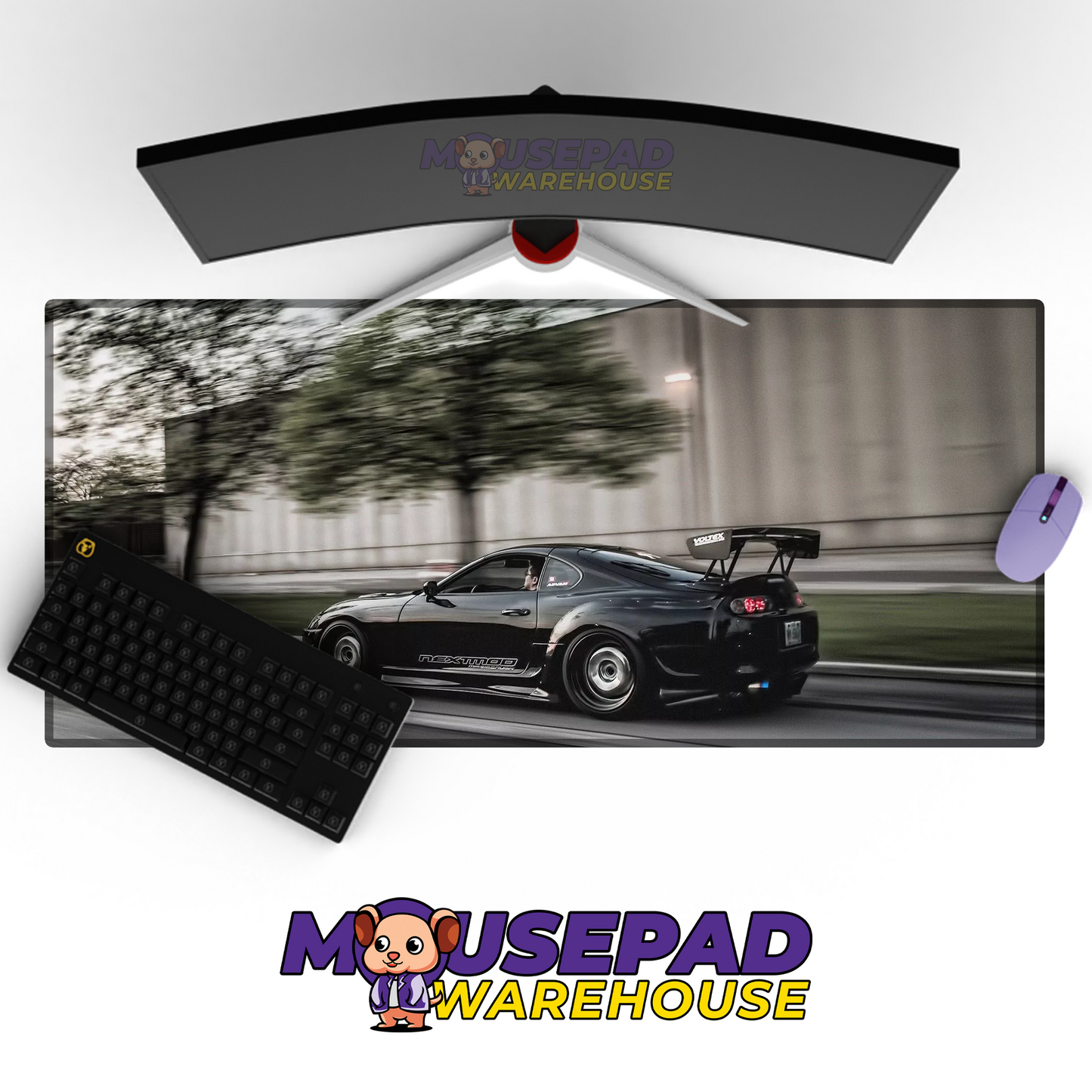 Toyota Supra V7 Mousepad Mockup
