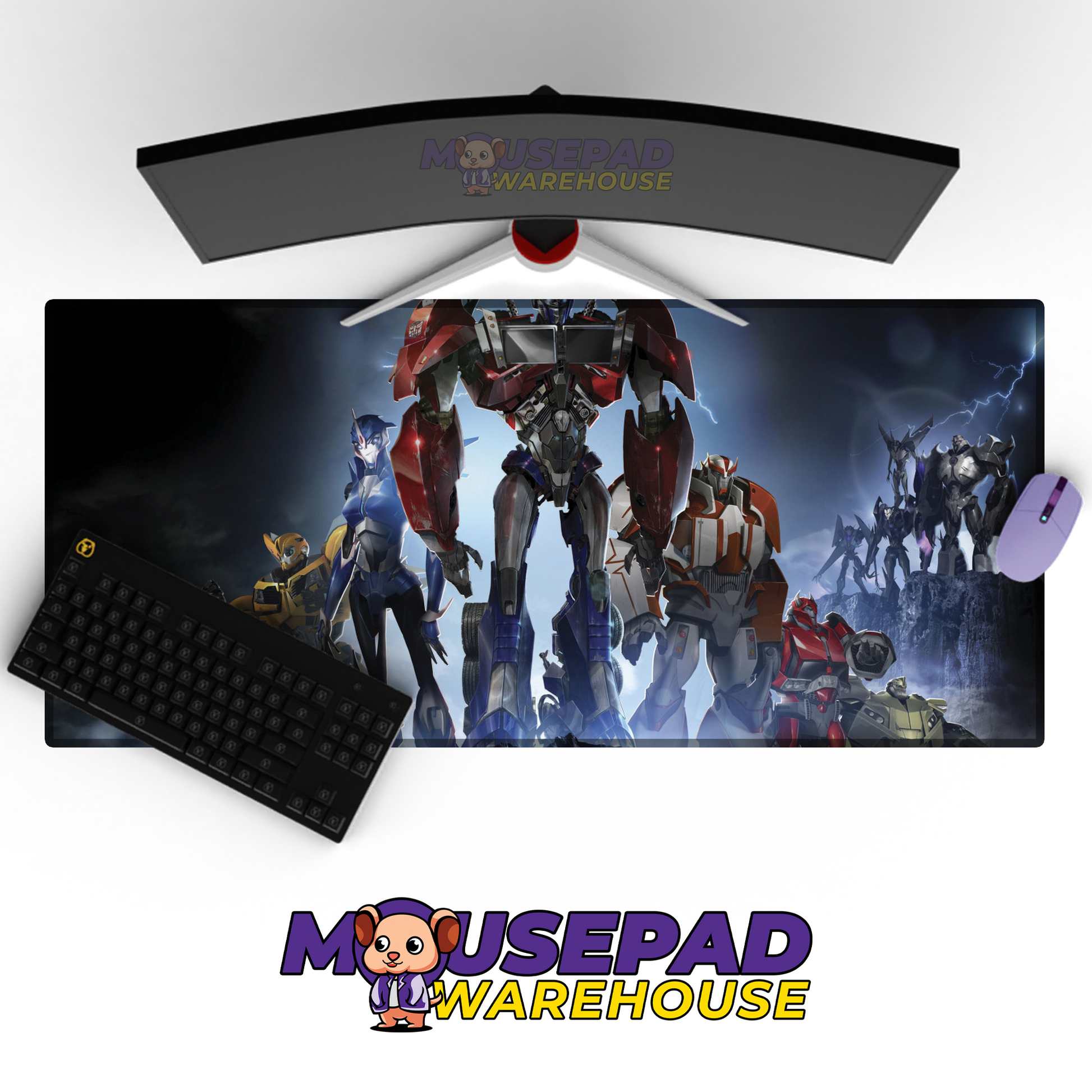 Transformers V15 Mousepad Mockup