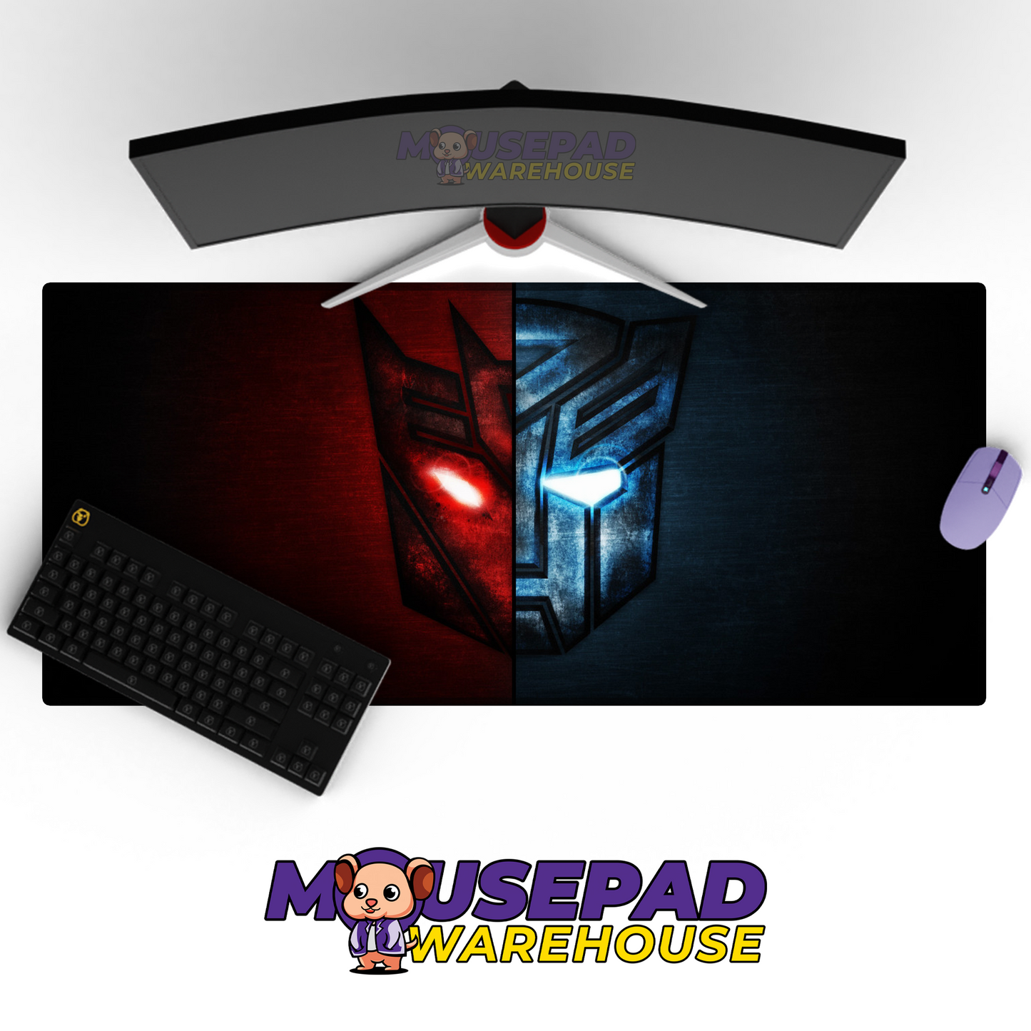 Transformers V17 Mousepad Mockup