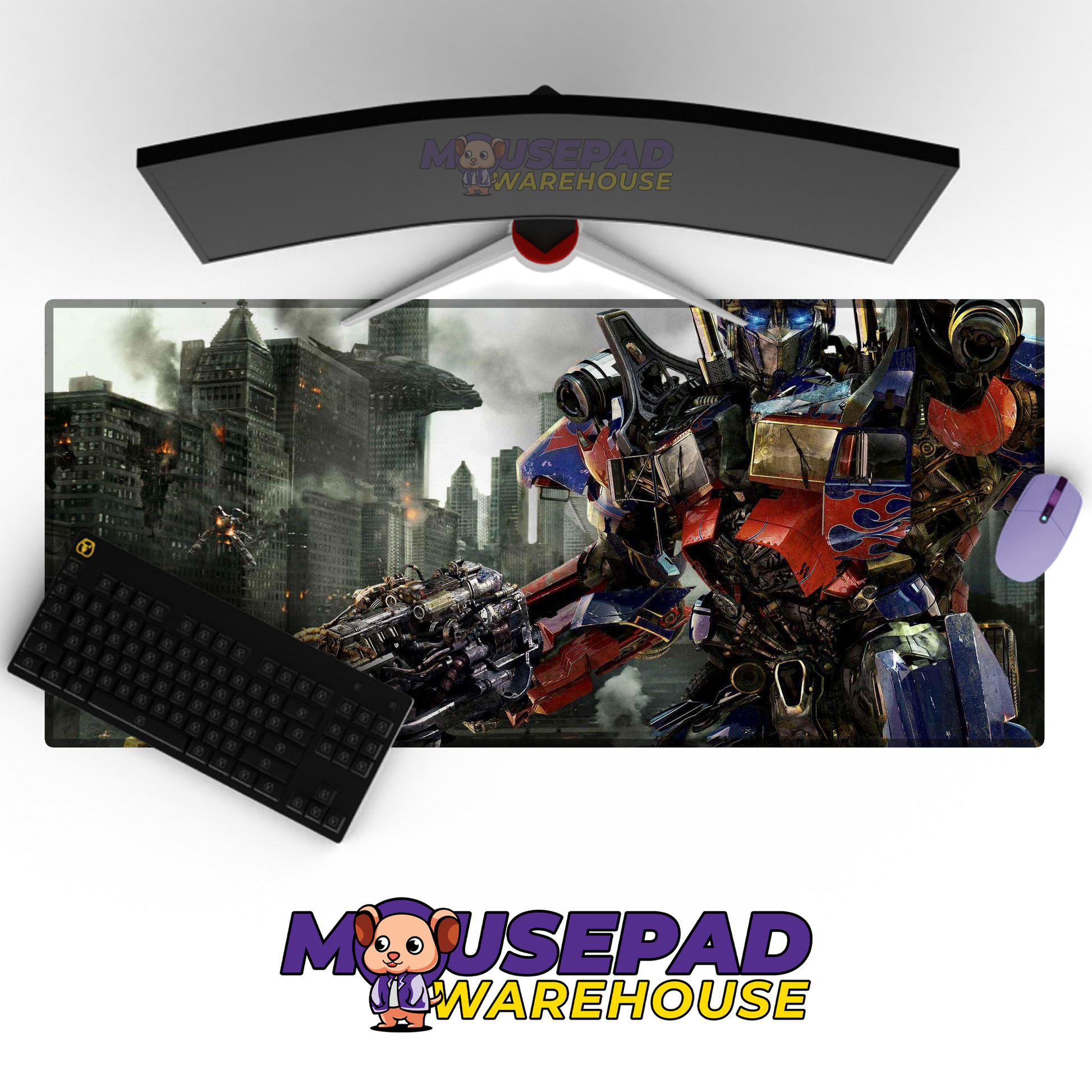 Transformers V19 Mousepad Mockup