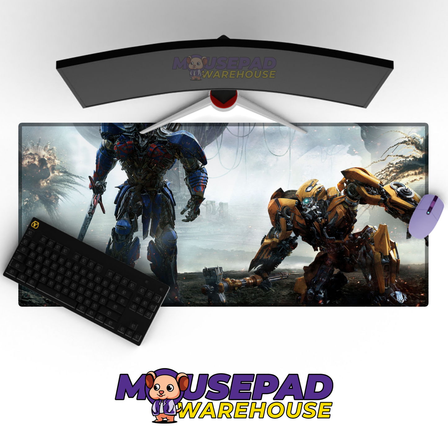 Transformers V1 Mousepad Mockup