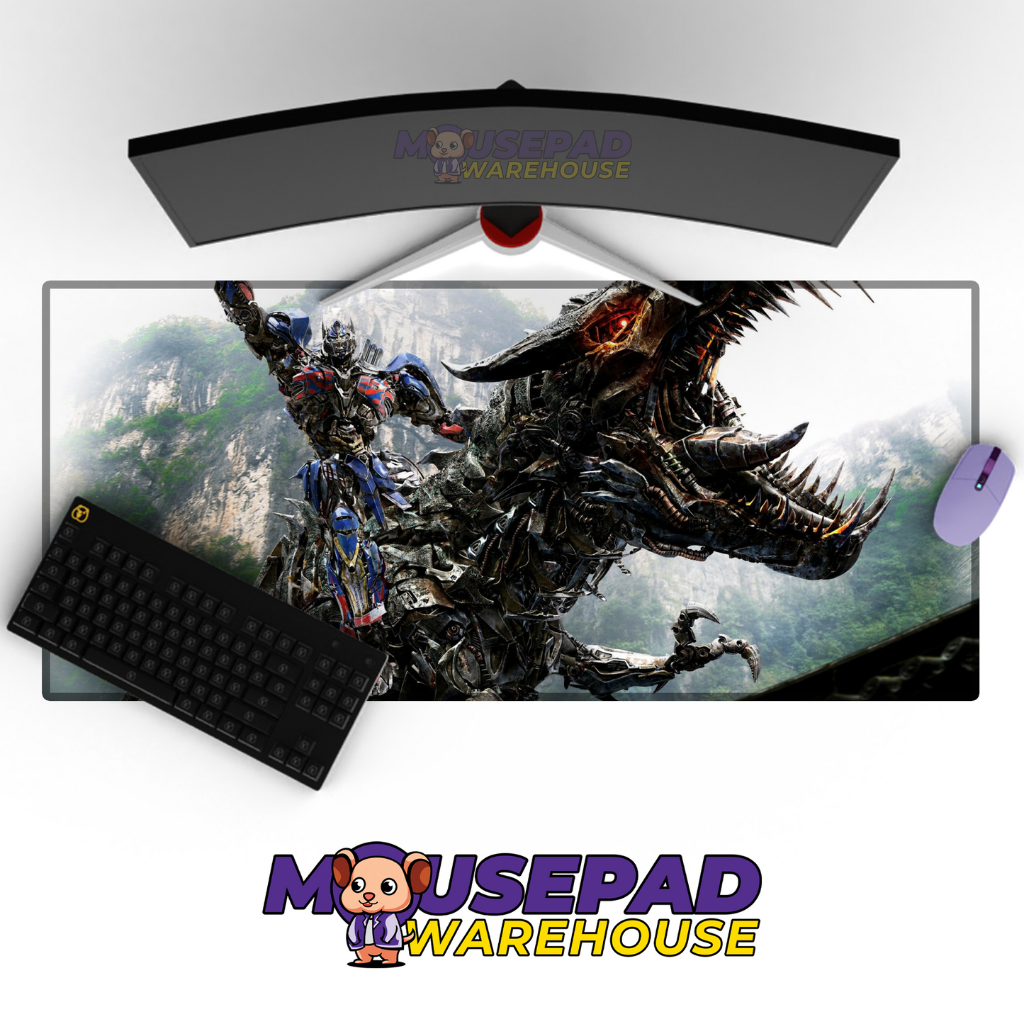 Transformers V23 Mousepad Mockup
