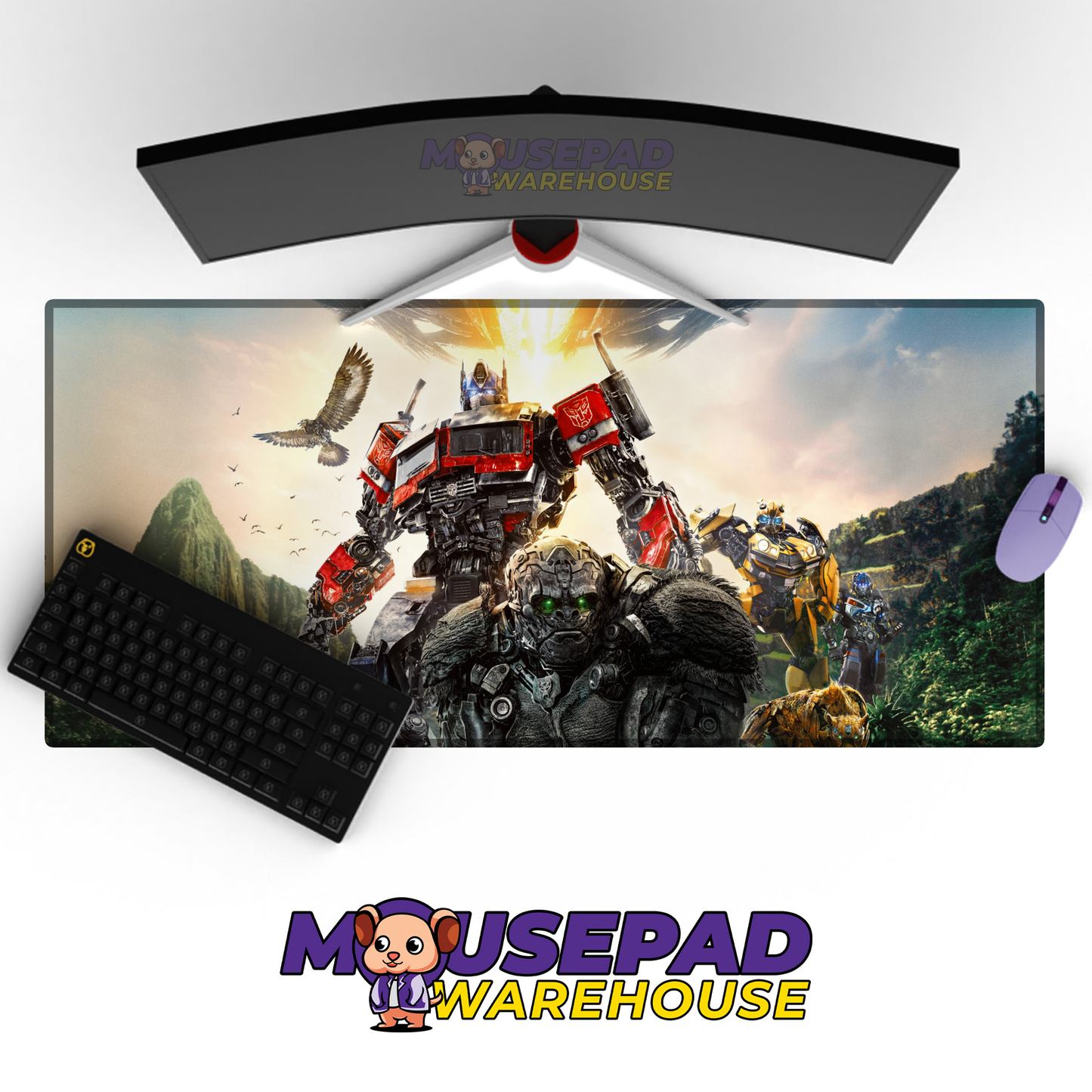 Transformers V6 Mousepad Mockup
