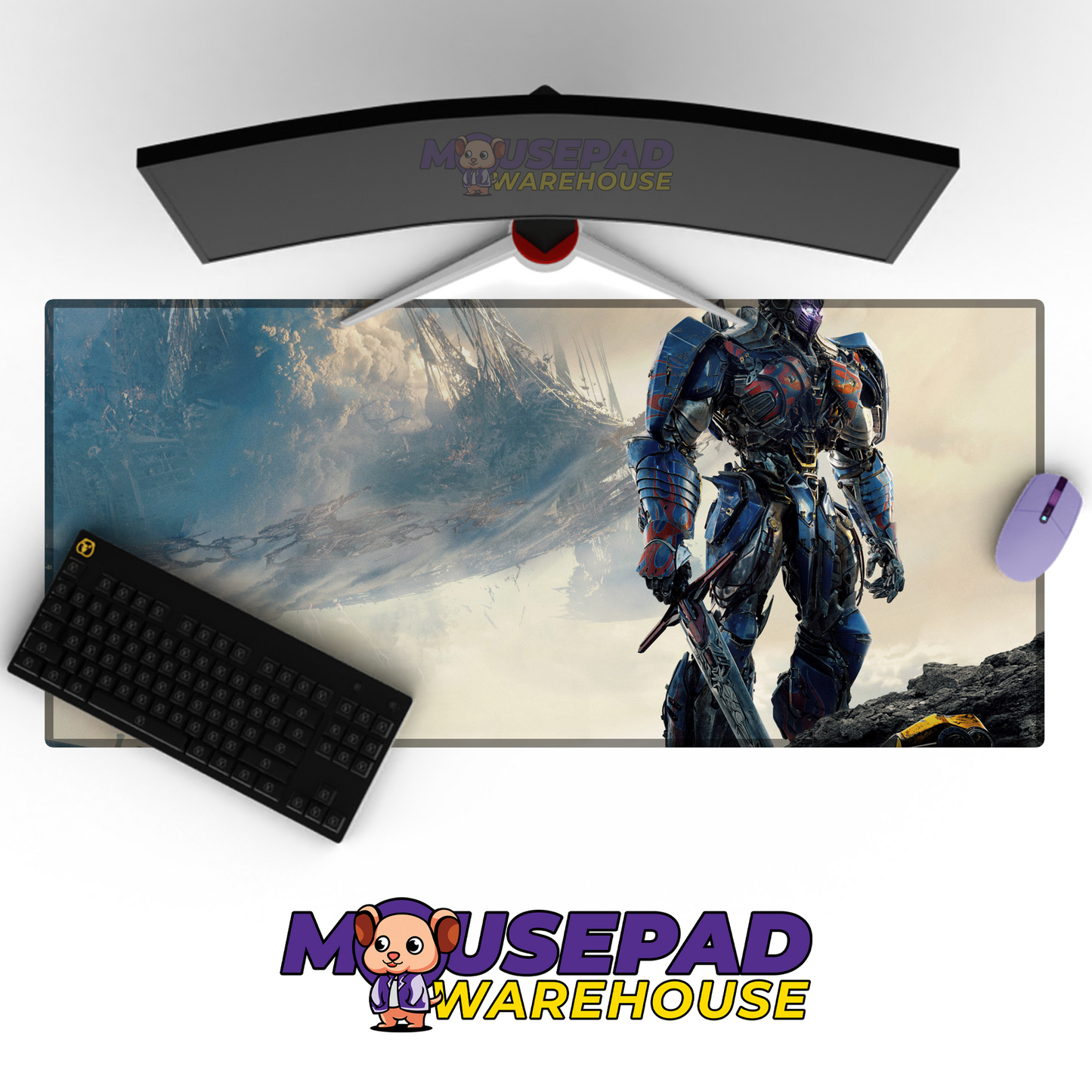Transformers V7 Mousepad Mockup