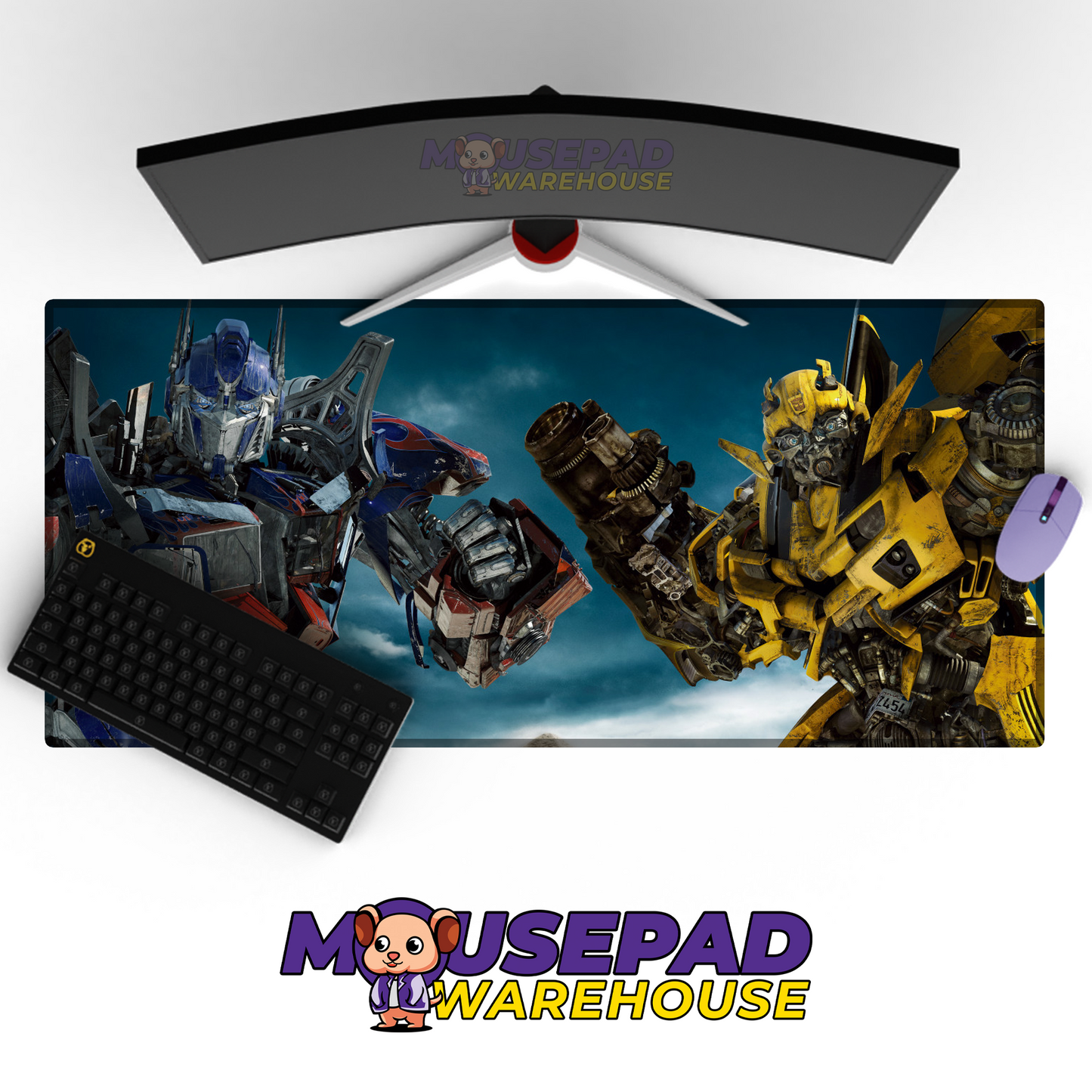 Transformers V8 Mousepad Mockup