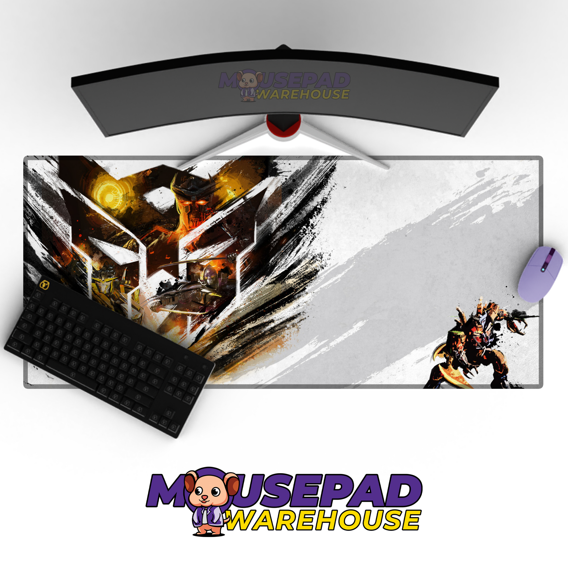 Transformers V9 Mousepad Mockup