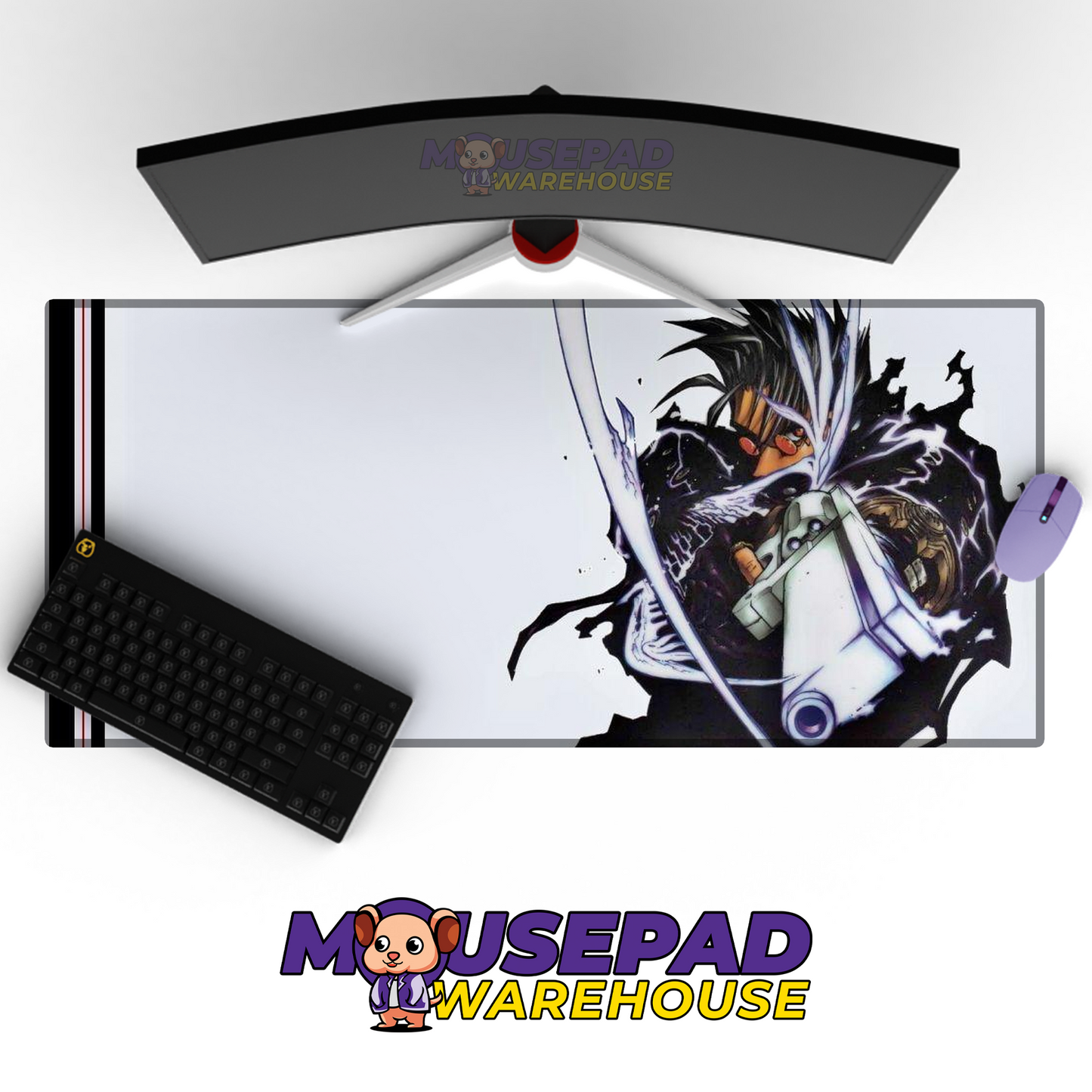Trigun V14 Mousepad MousepadWarehouse.com
