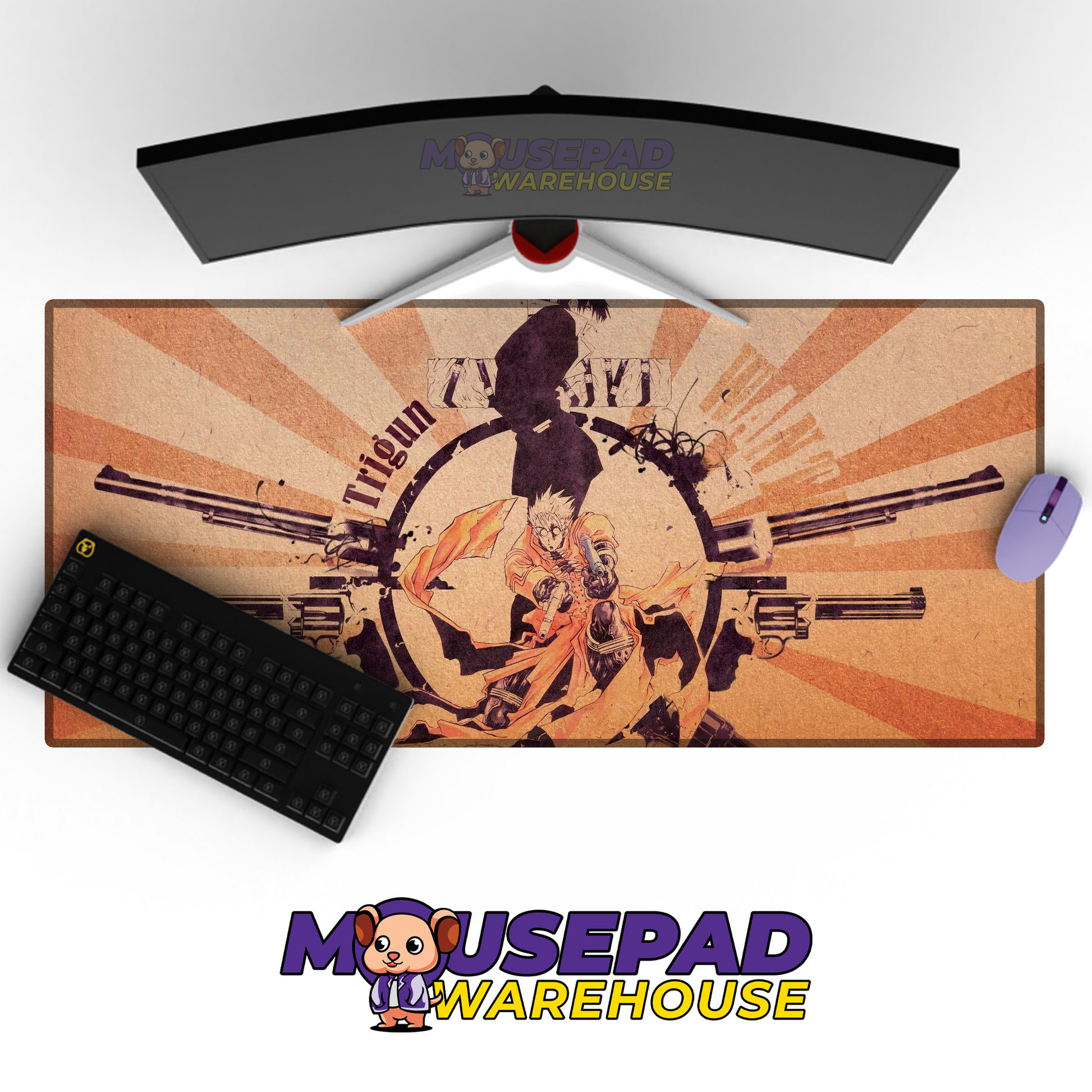 Trigun V17 Mousepad MousepadWarehouse.com