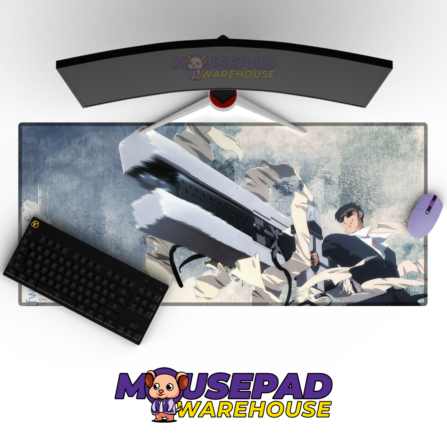 Trigun V10 Mousepad Mockup