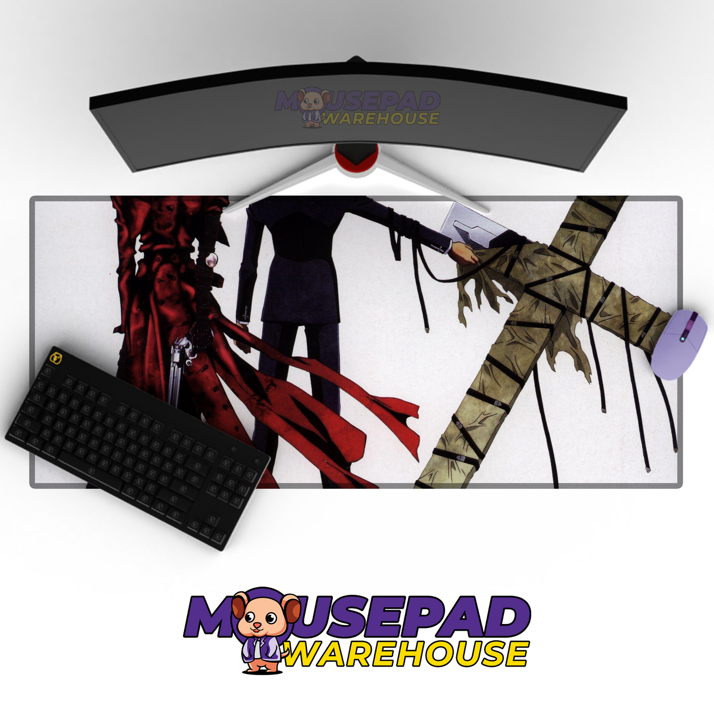Trigun V11 Mousepad Mockup