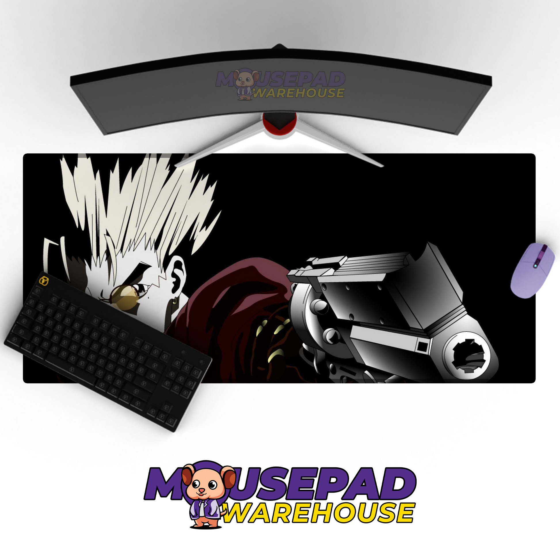 Trigun V12 Mousepad Mockup