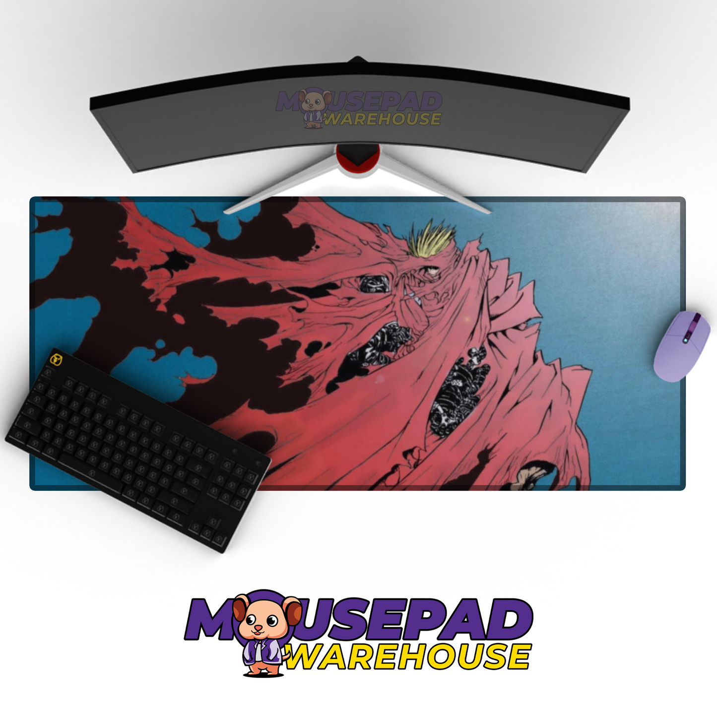 Trigun V15 Mousepad Mockup