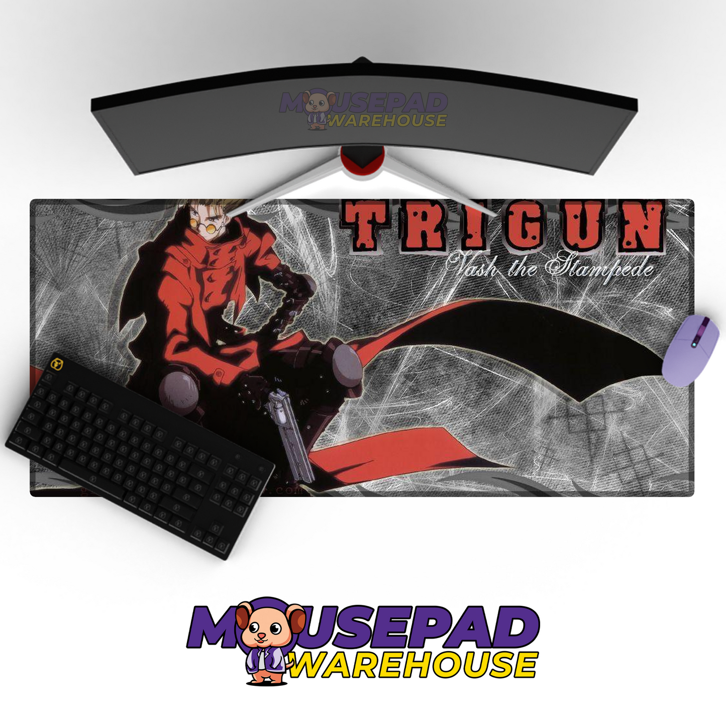 Trigun V16 Mousepad Mockup
