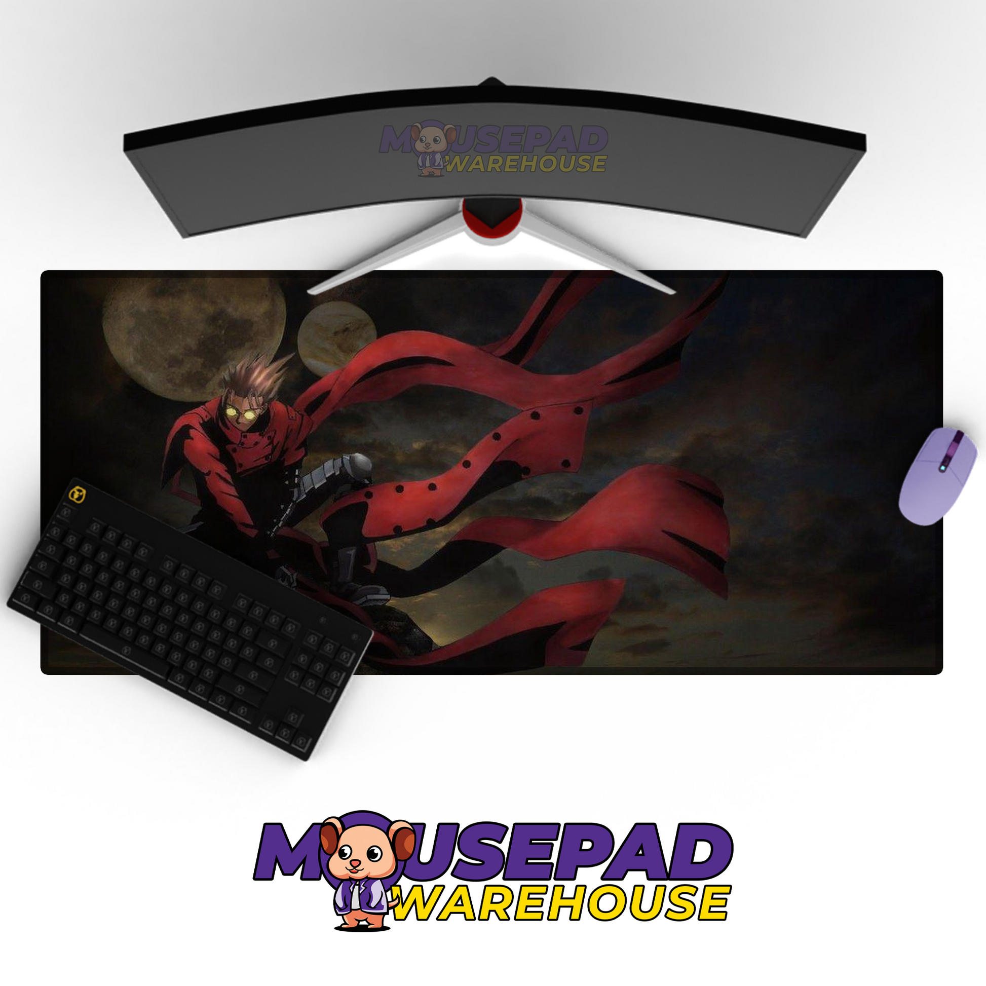 Trigun V22 Mousepad Mockup