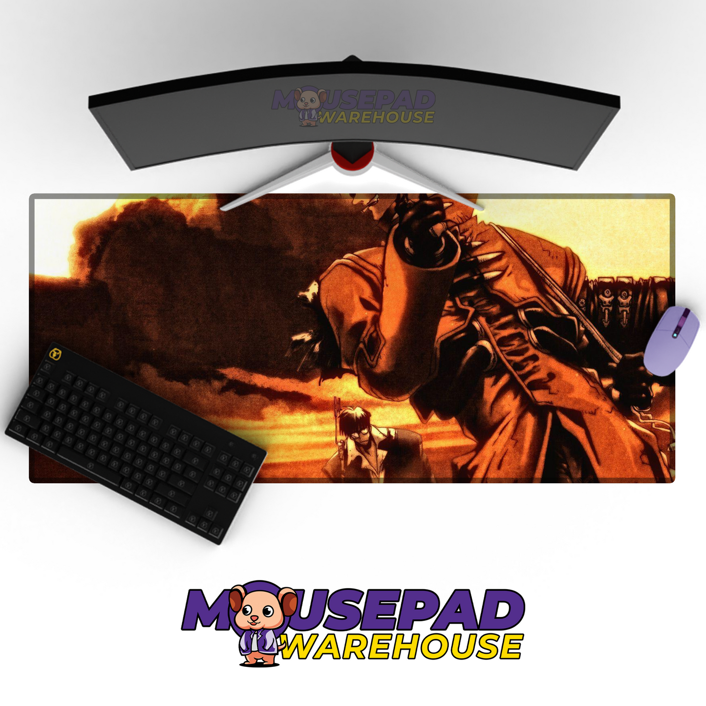 Trigun V23 Mousepad Mockup