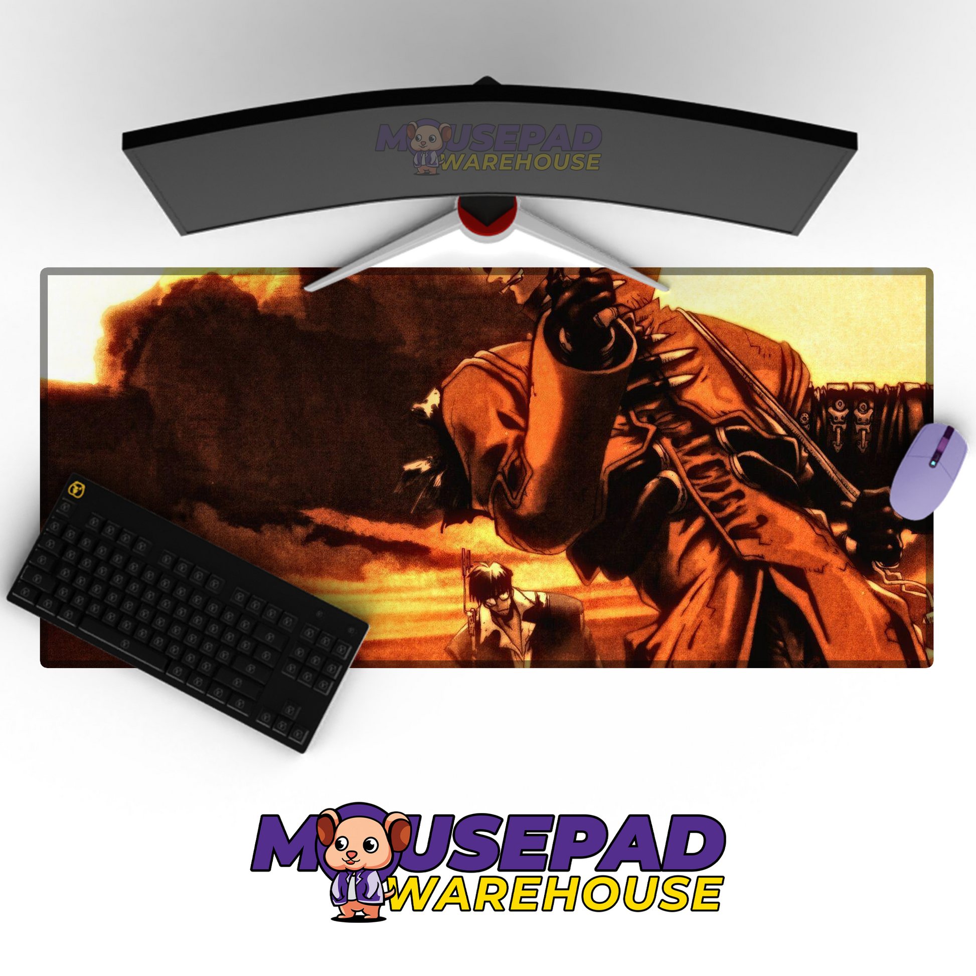 Trigun V23 Mousepad Mockup