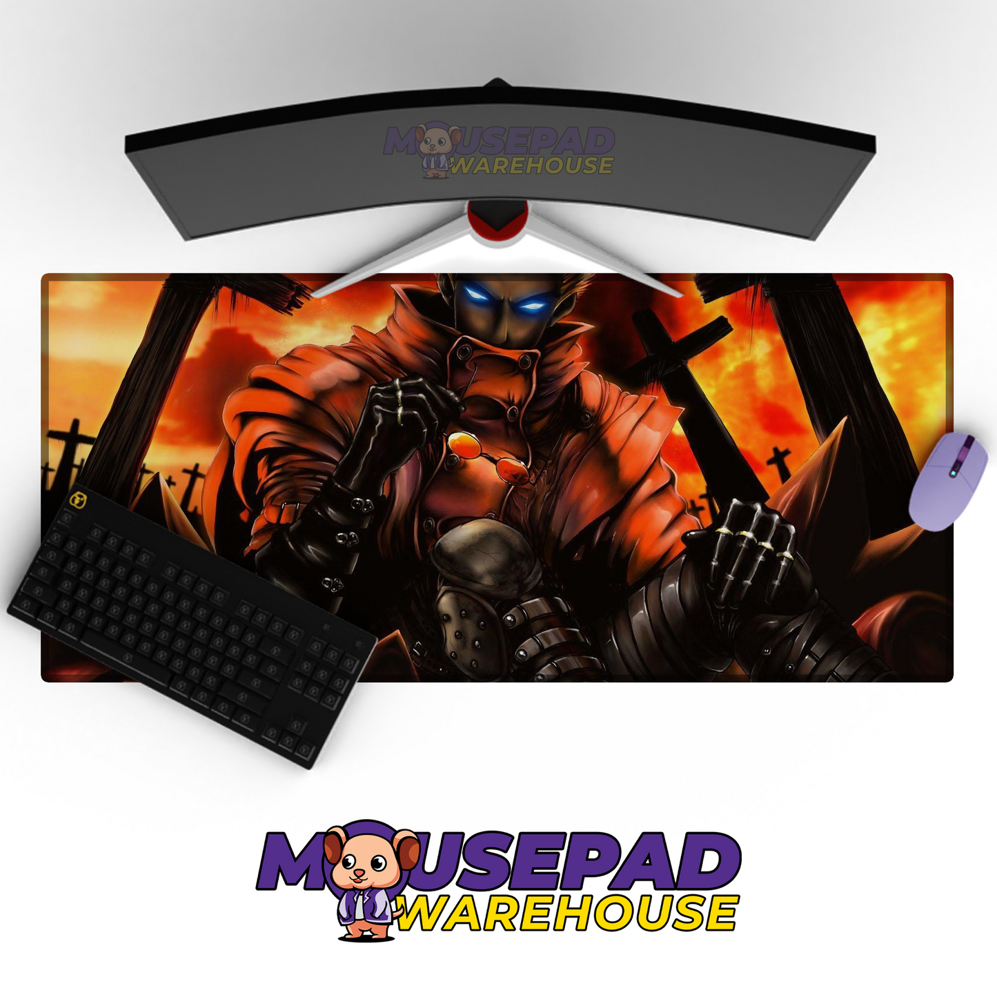 Trigun V24 Mousepad Mockup