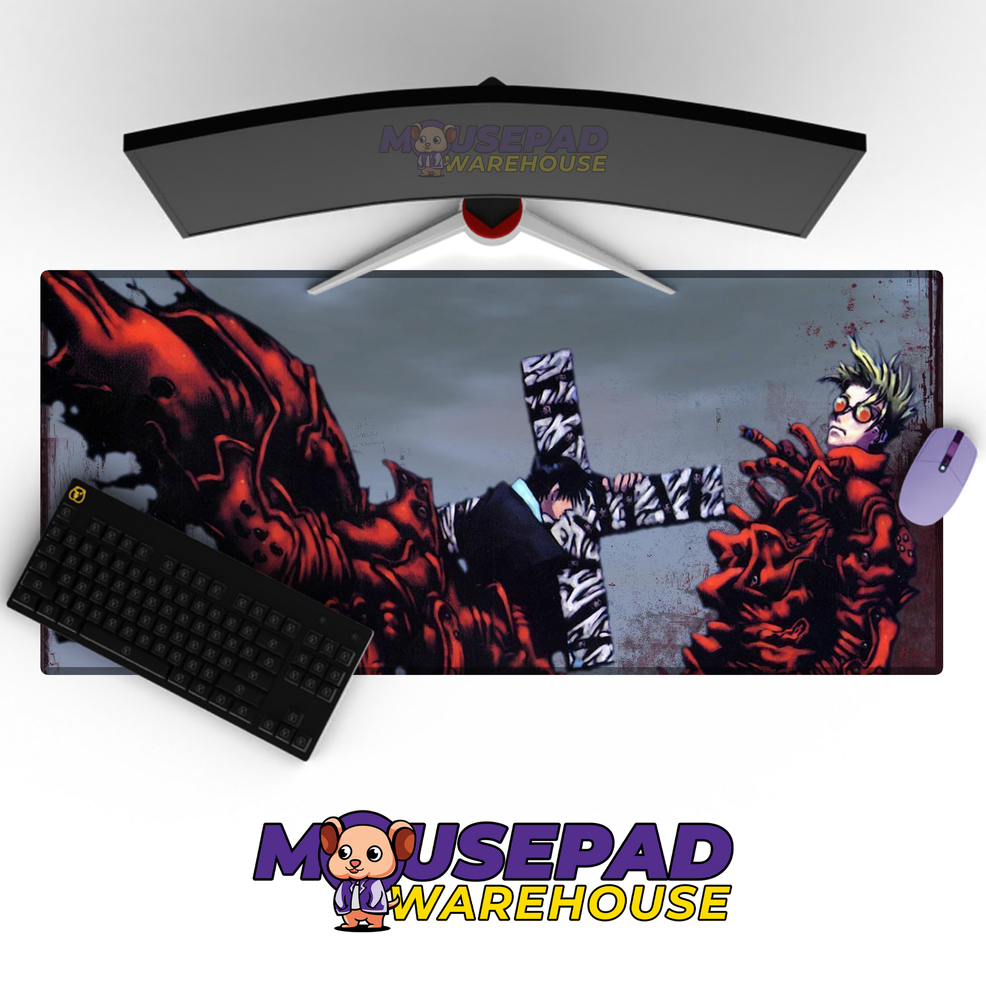Trigun V25 Mousepad Mockup