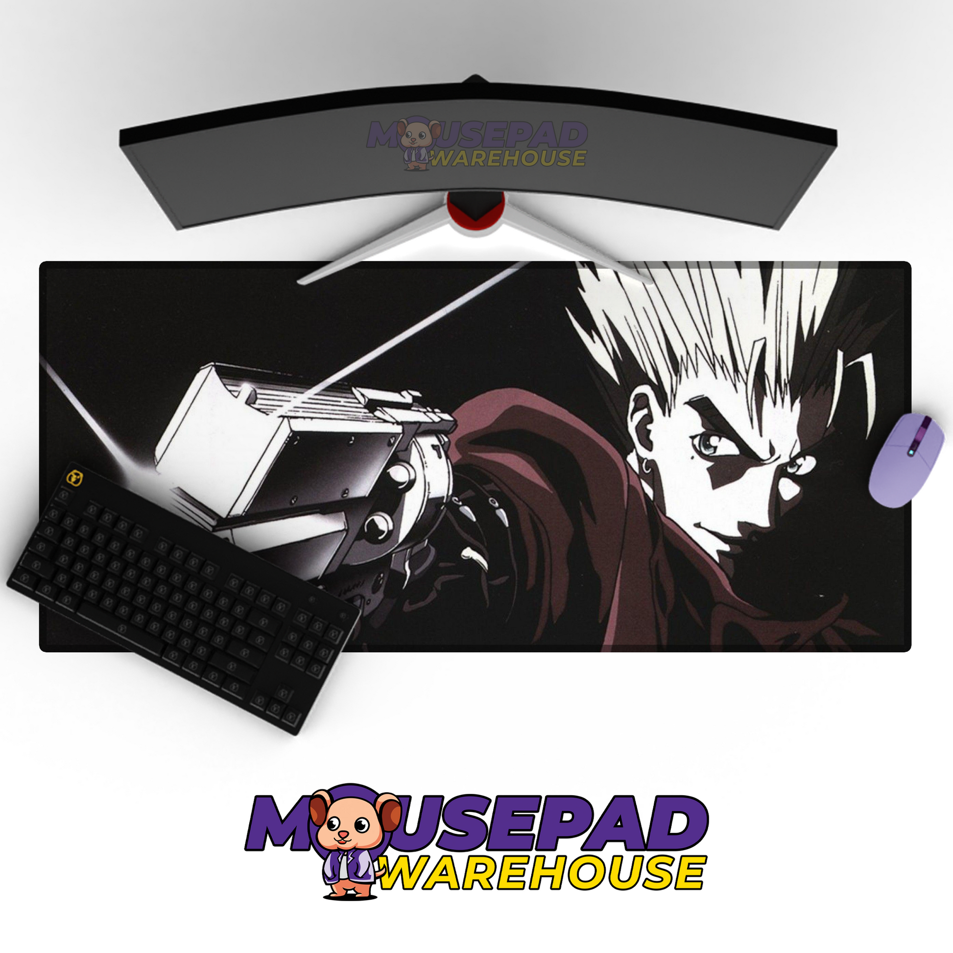 Trigun V26 Mousepad Mockup
