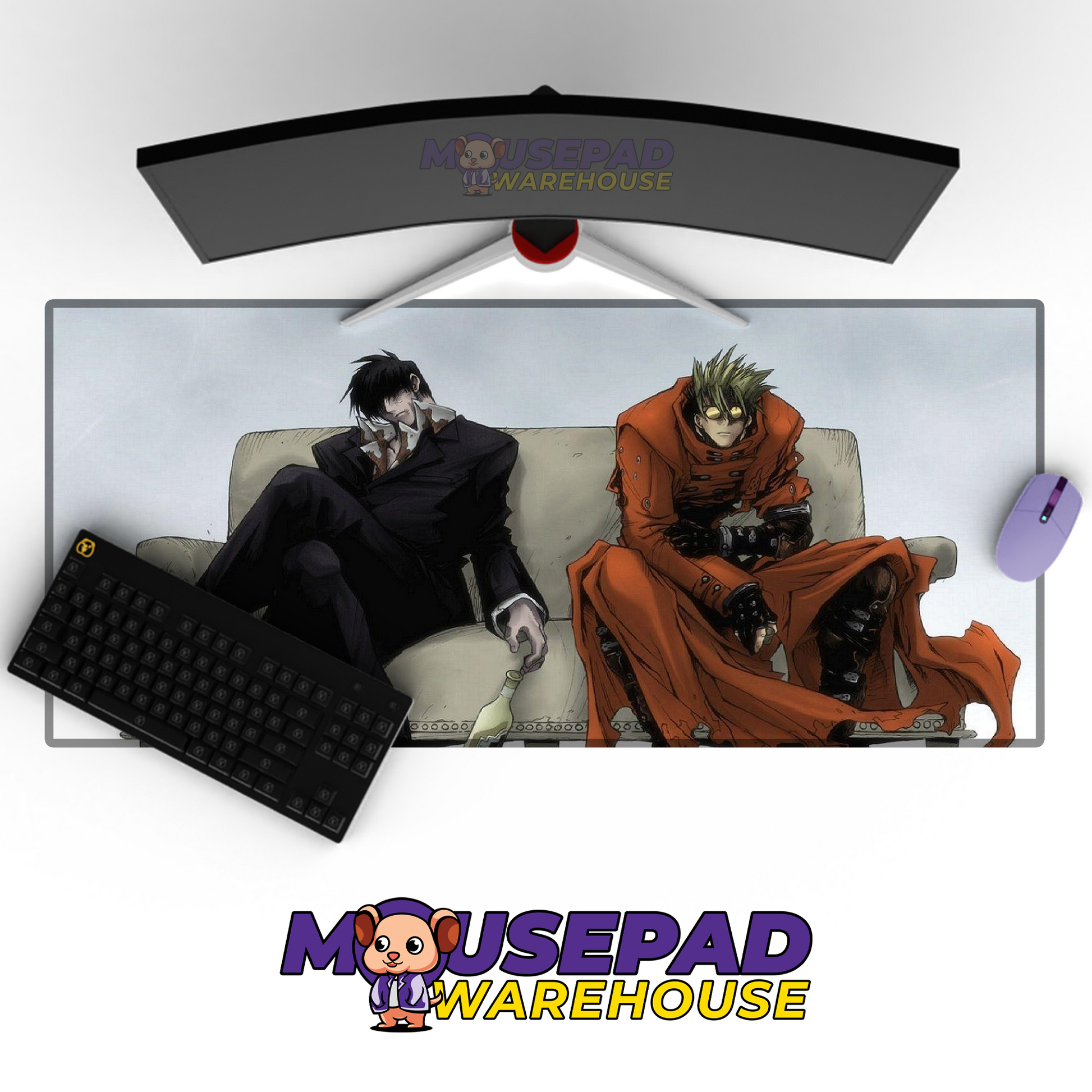 Trigun V27 Mousepad Mockup