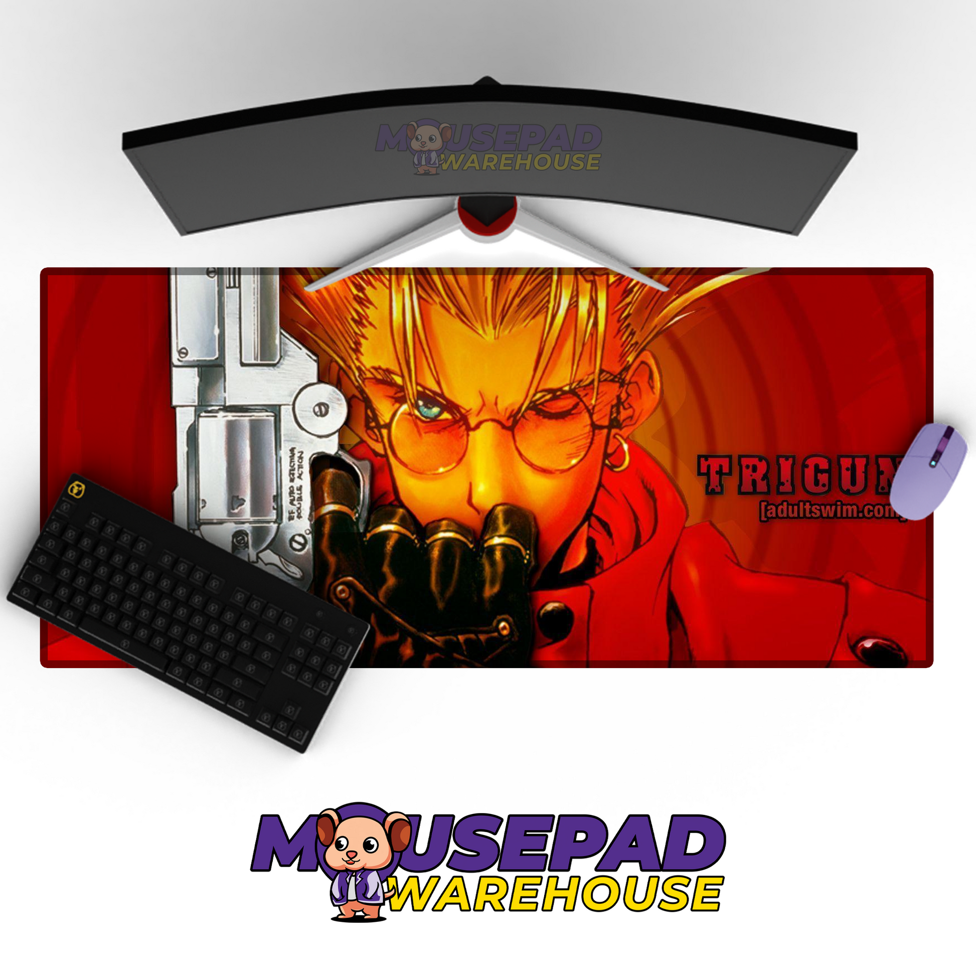 Trigun V28 Mousepad Mockup