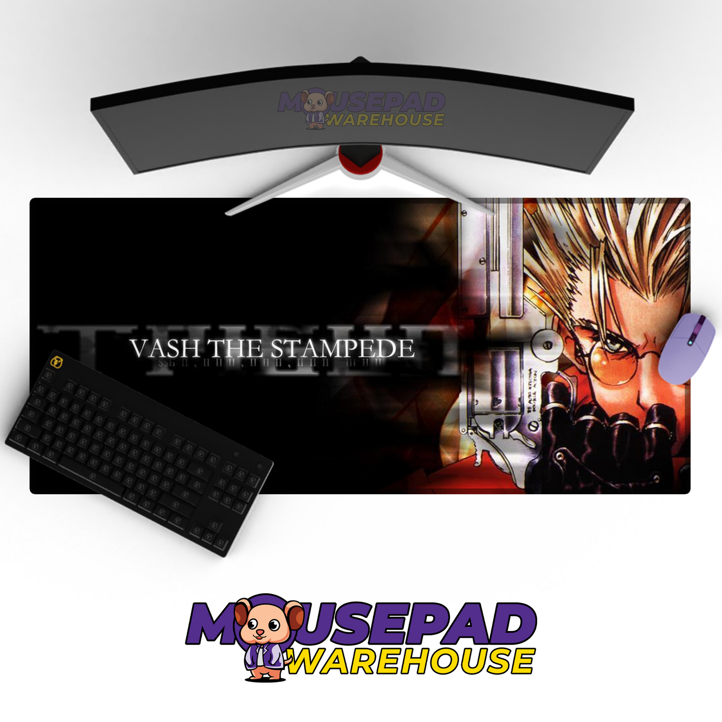 Trigun V29 Mousepad Mockup