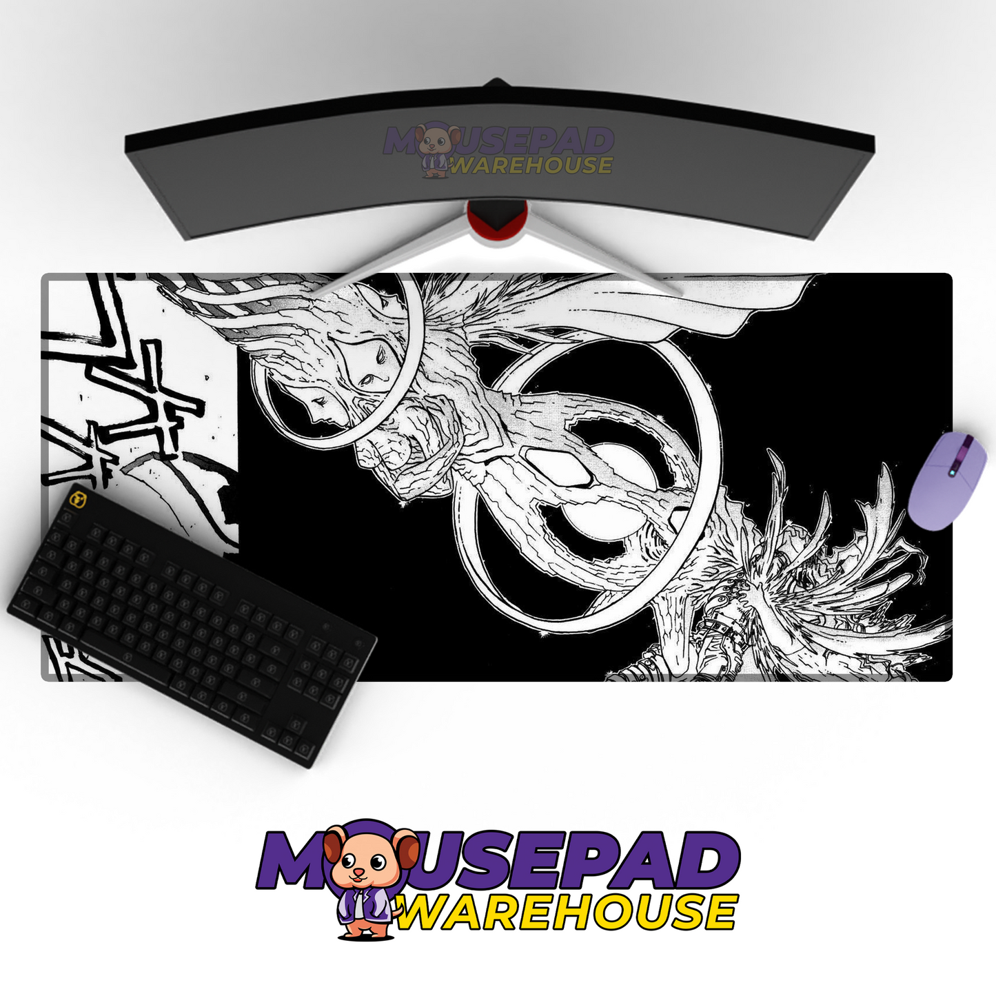 Trigun V2 Mousepad Mockup