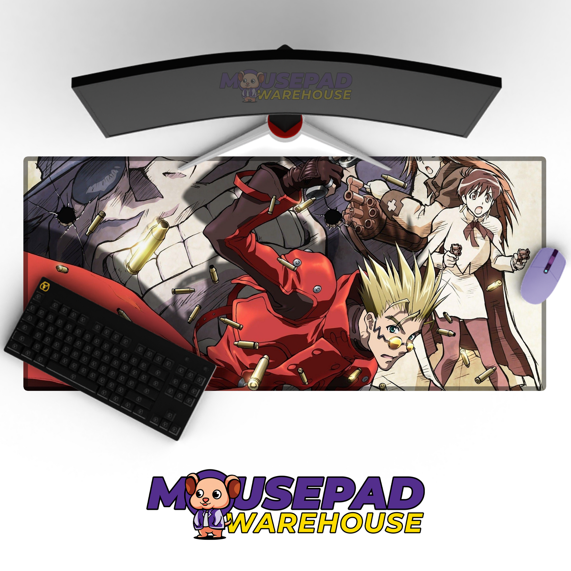 Trigun V3 Mousepad Mockup